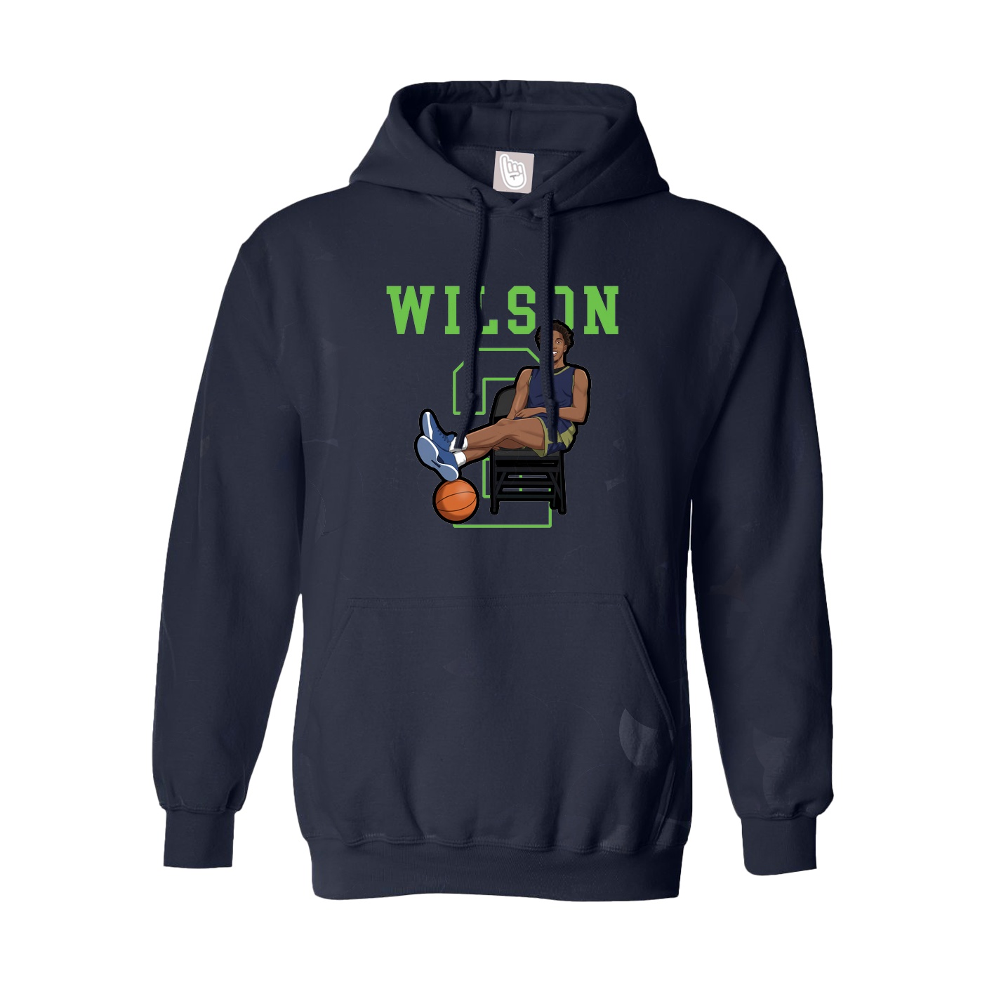 Youth Hoodie — Shirsey in Navy