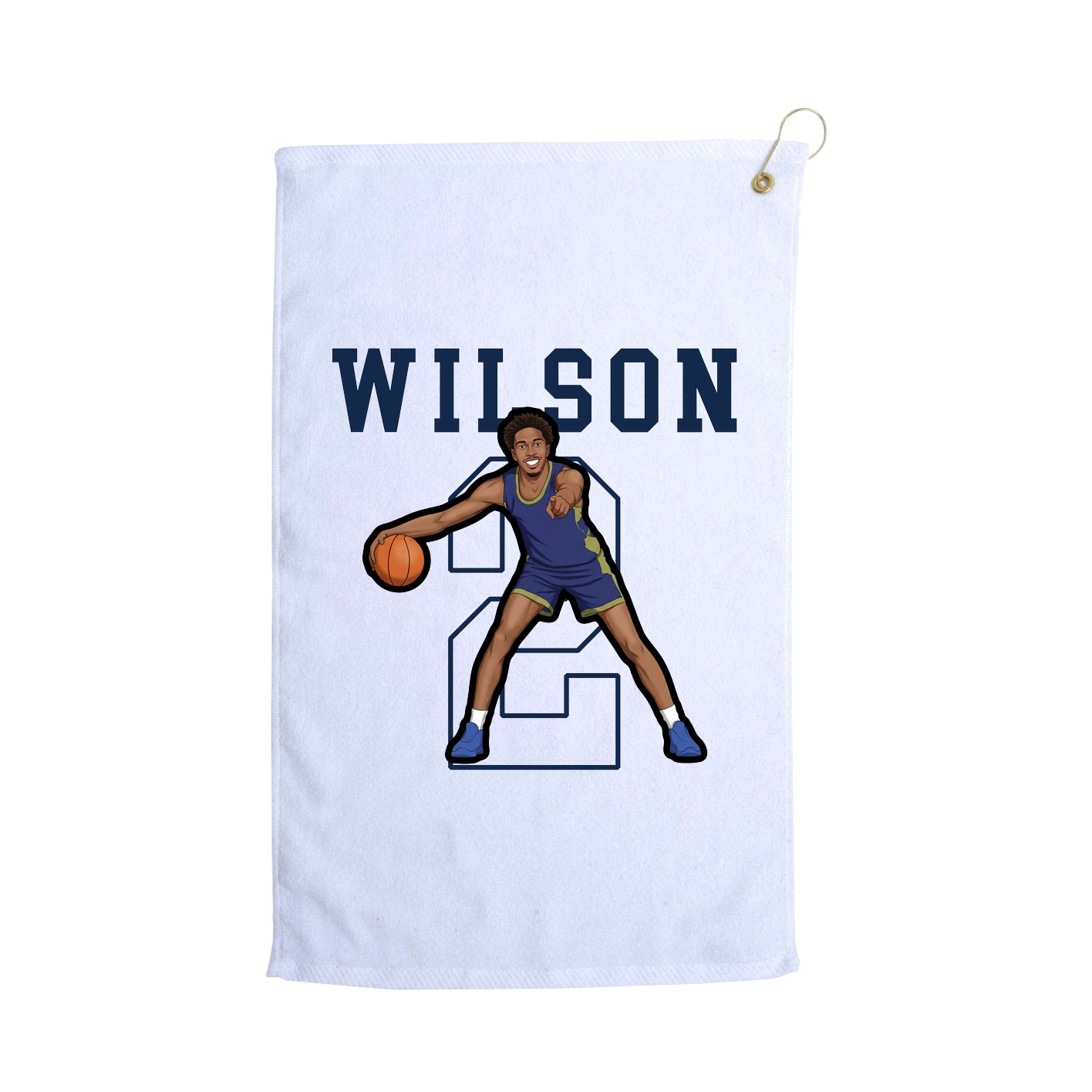Golf Towel — Shirsey in White