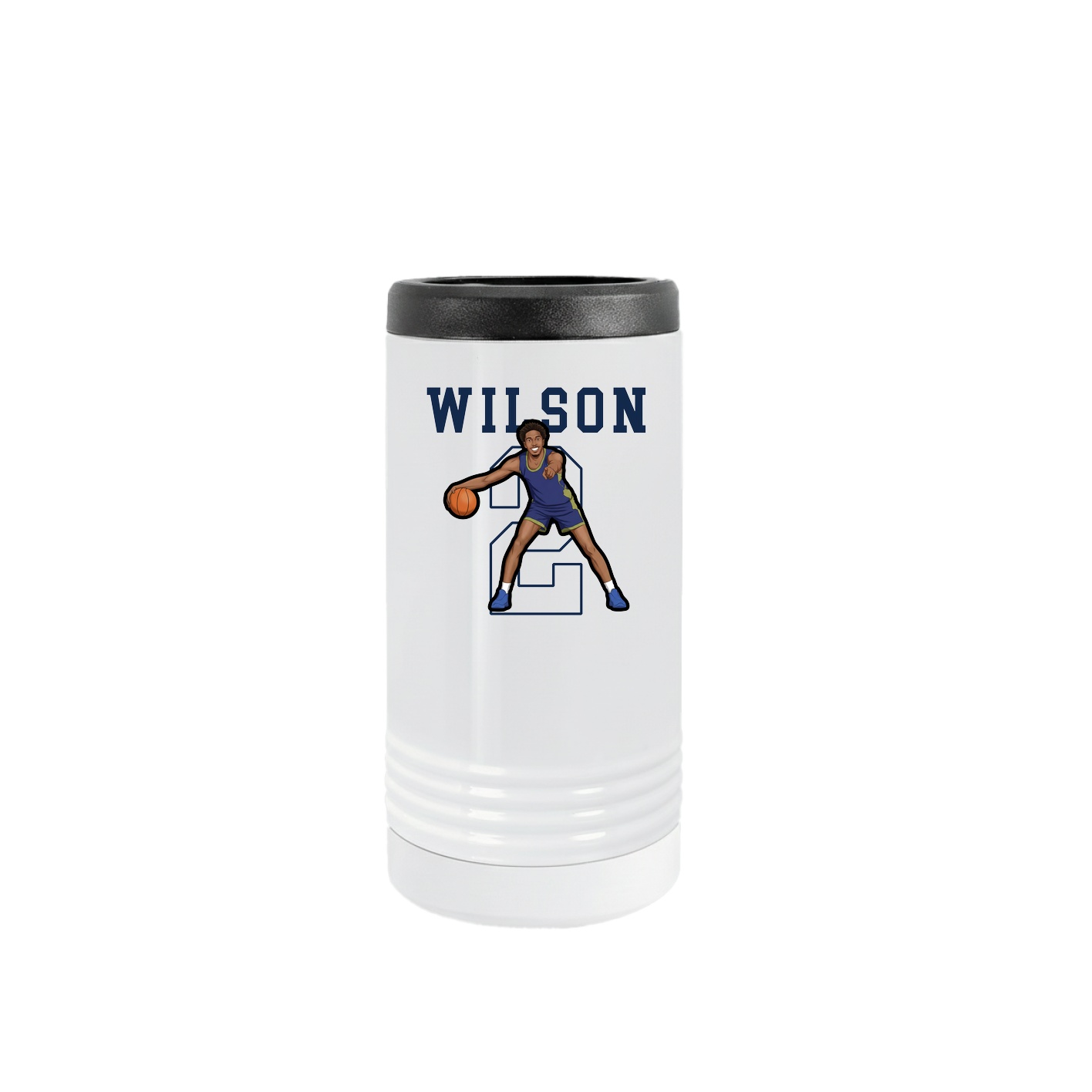 Slim Beverage Holder — Shirsey in White