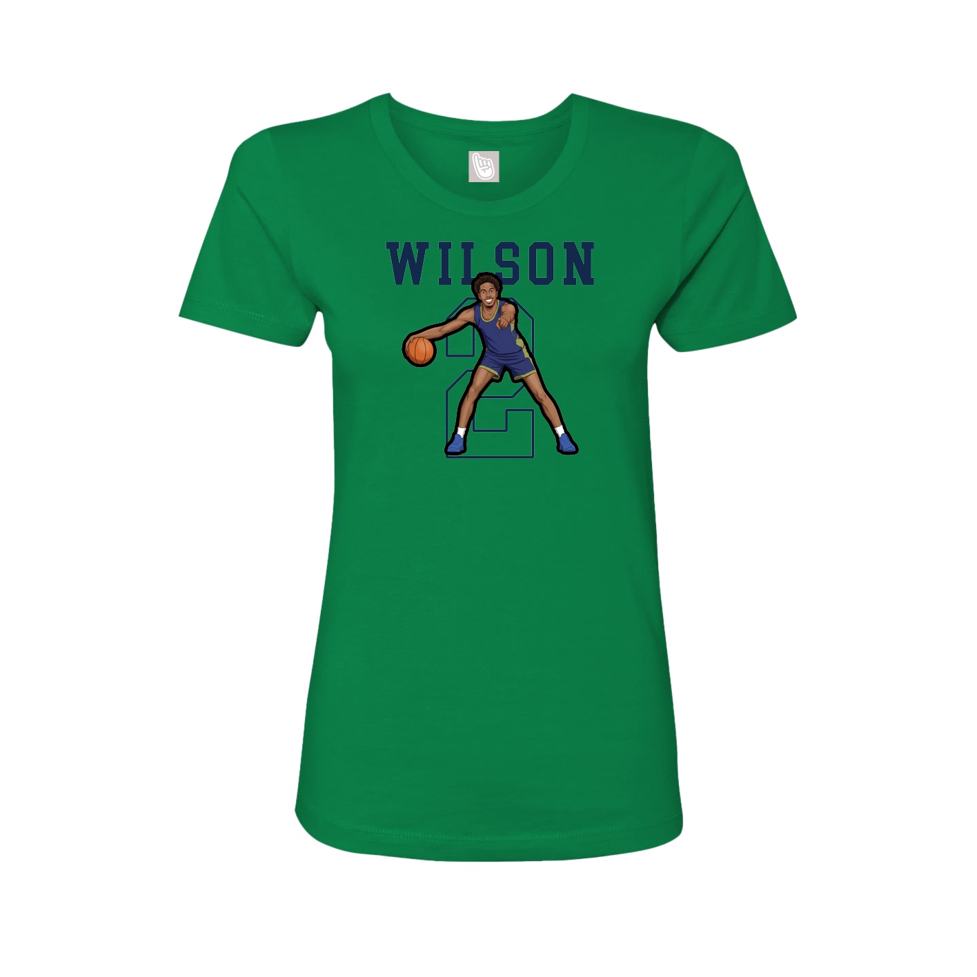 Fitted Women's Tee — Shirsey in Green