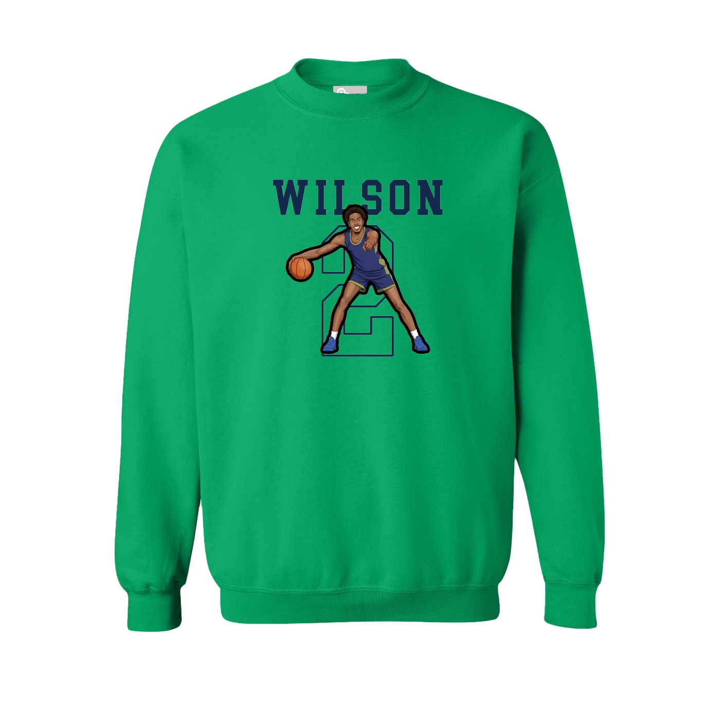Fleece Crew — Shirsey in Green