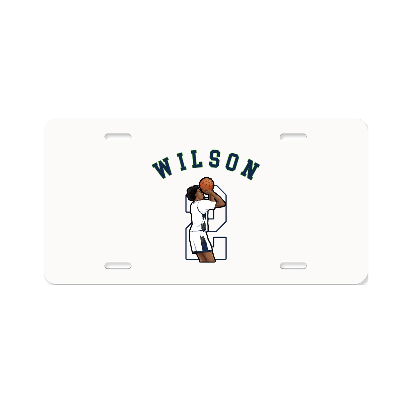 License Plate — Shirsey Arch in Classic