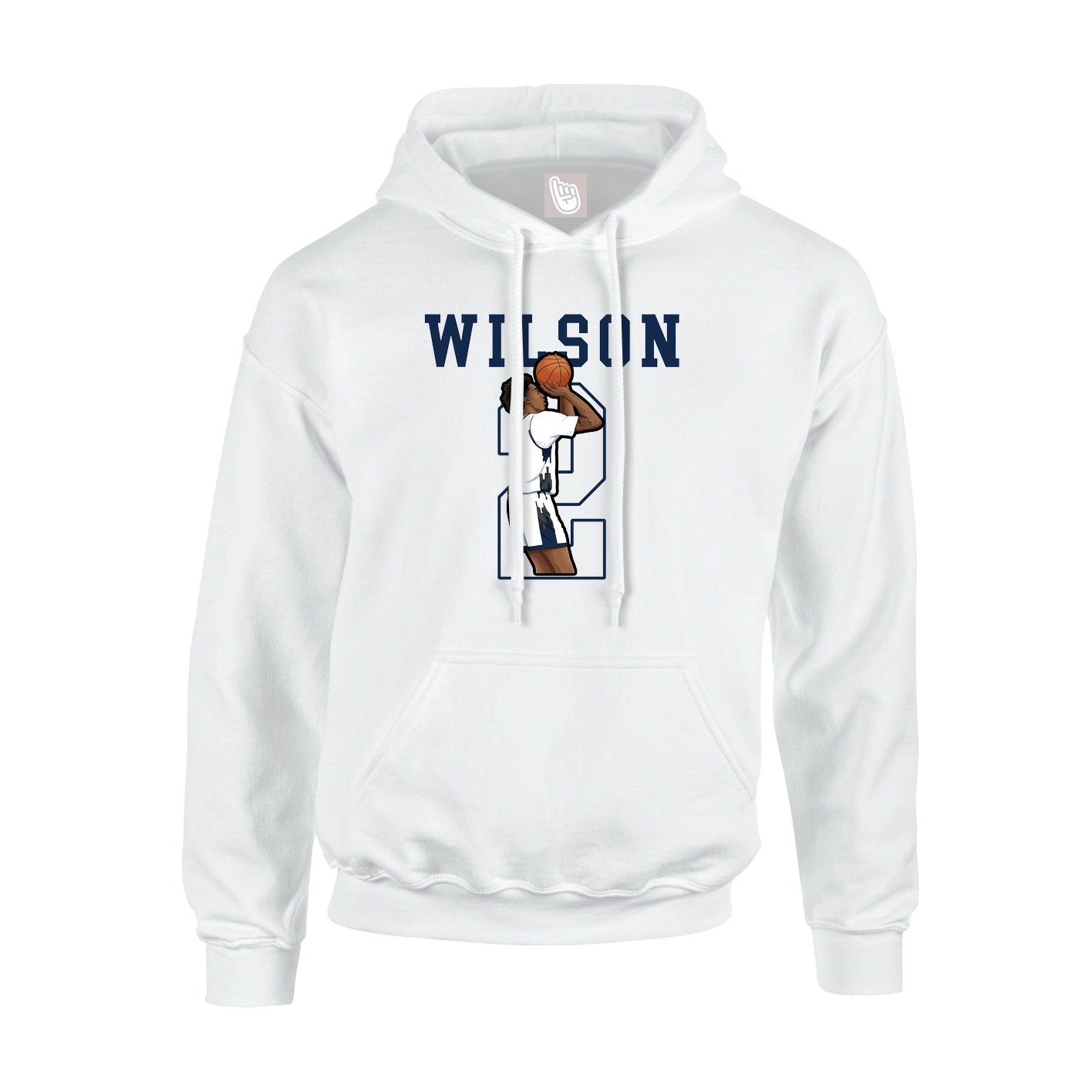 Youth Hoodie — Shirsey in White