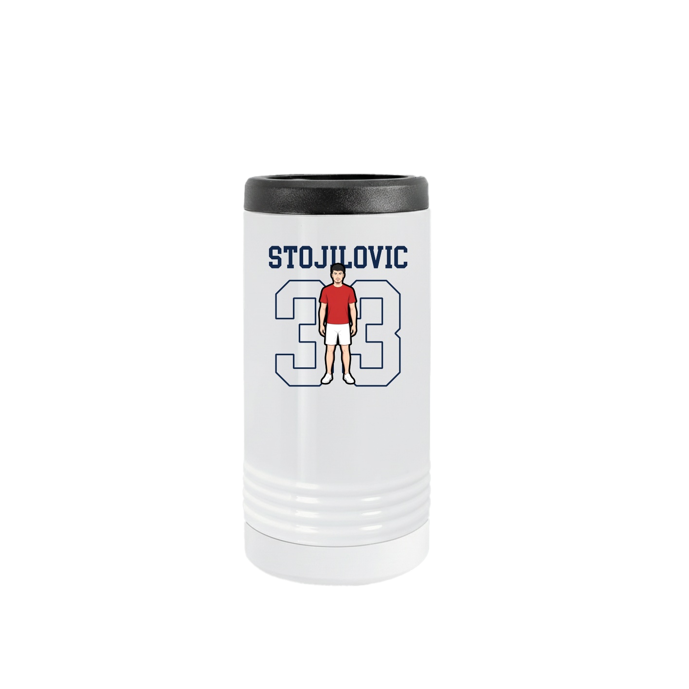 Slim Beverage Holder — Shirsey in White