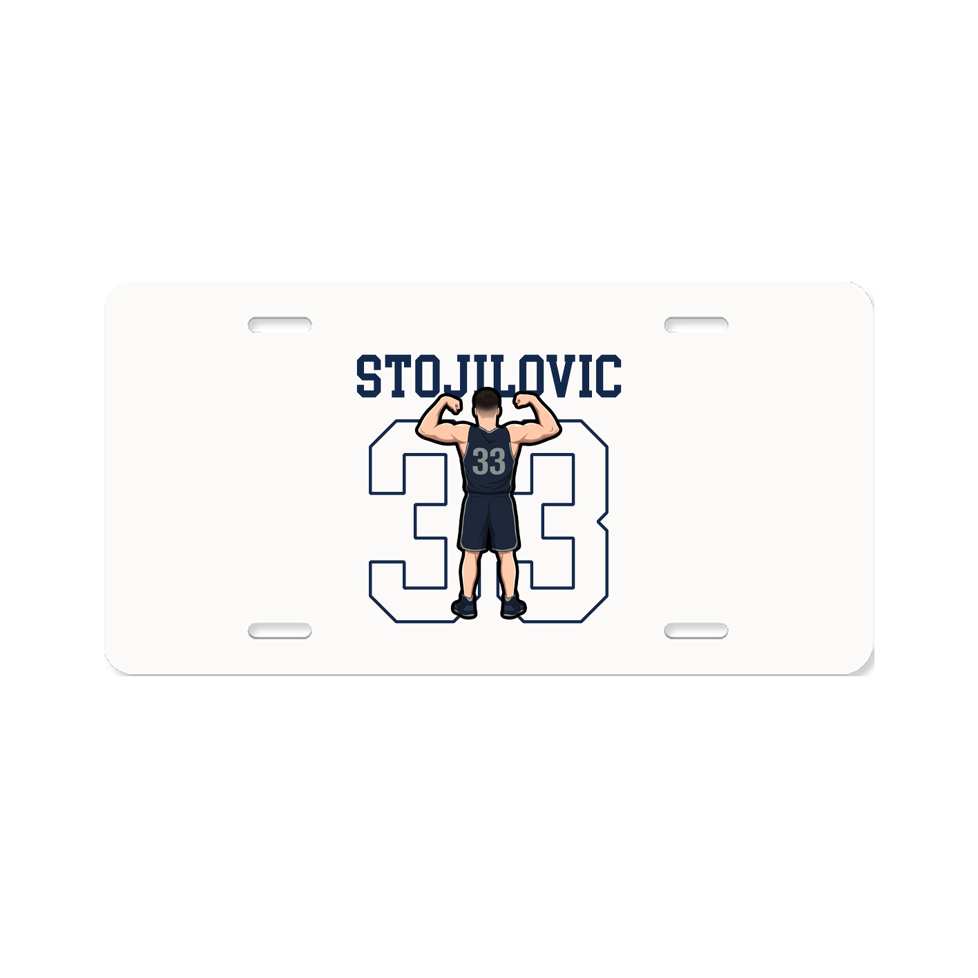 License Plate — Shirsey in Classic