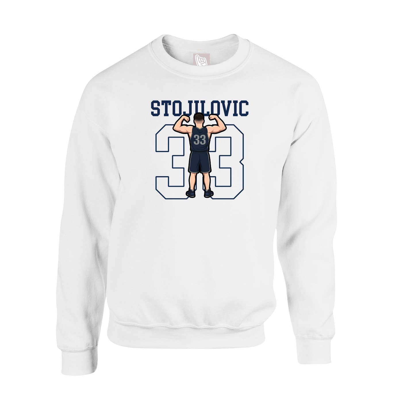 Fleece Crew — Shirsey in White