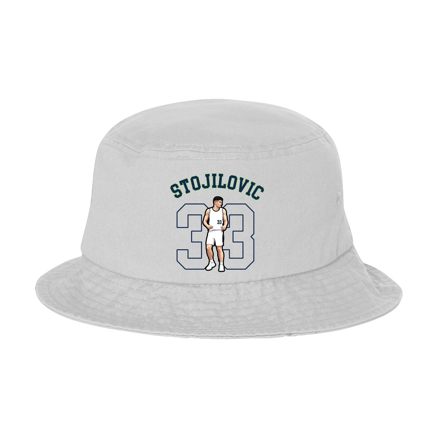 Bucket Cap — Shirsey Arch in White