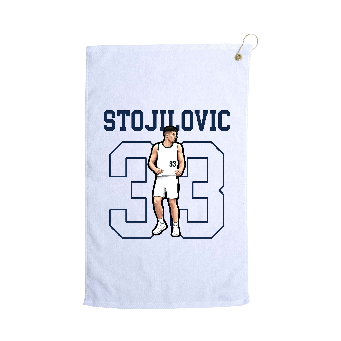 Golf Towel — Shirsey in White