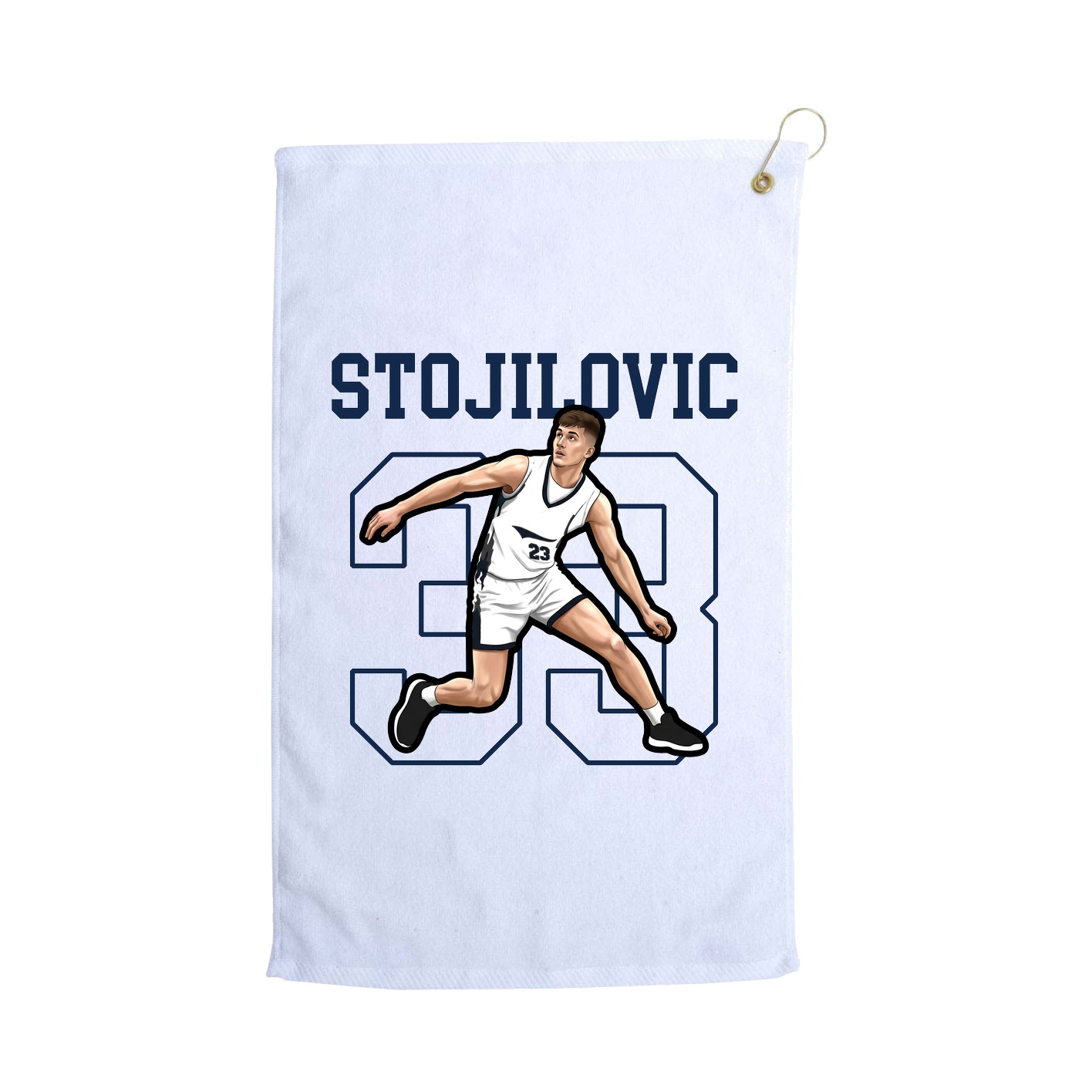 Golf Towel — Shirsey in White