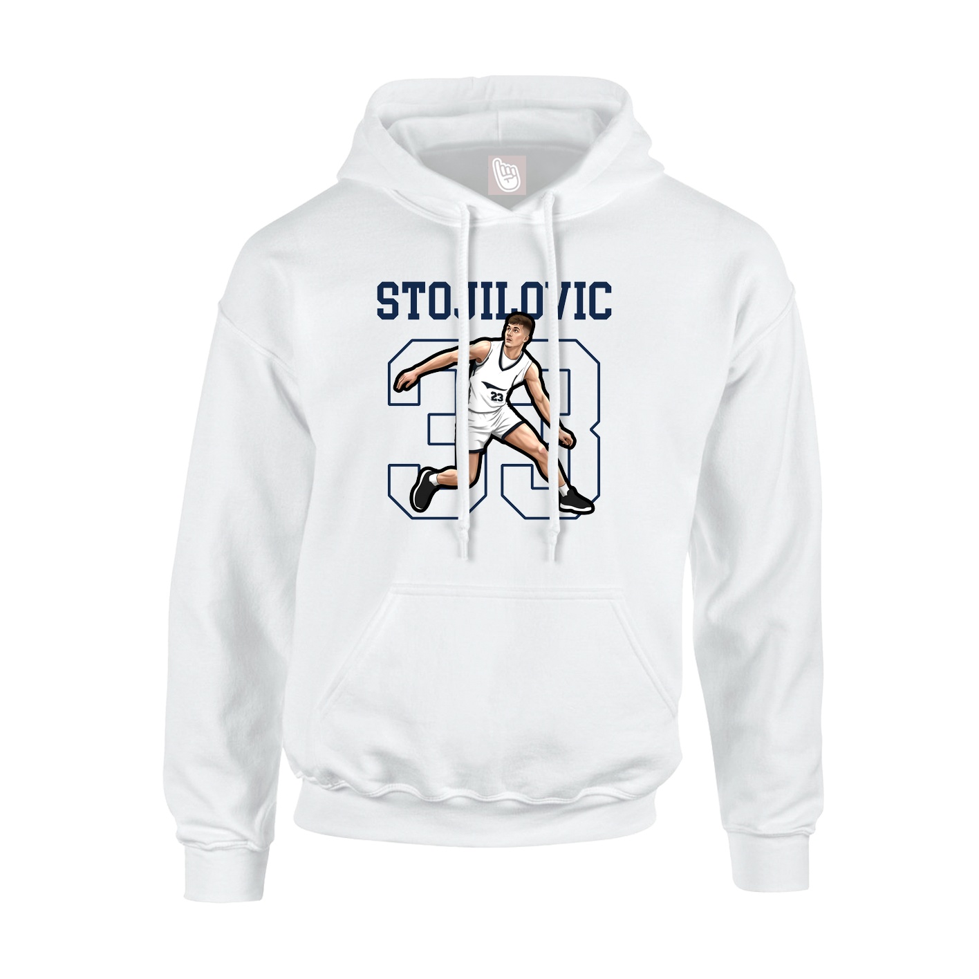 Hoodie — Shirsey in White