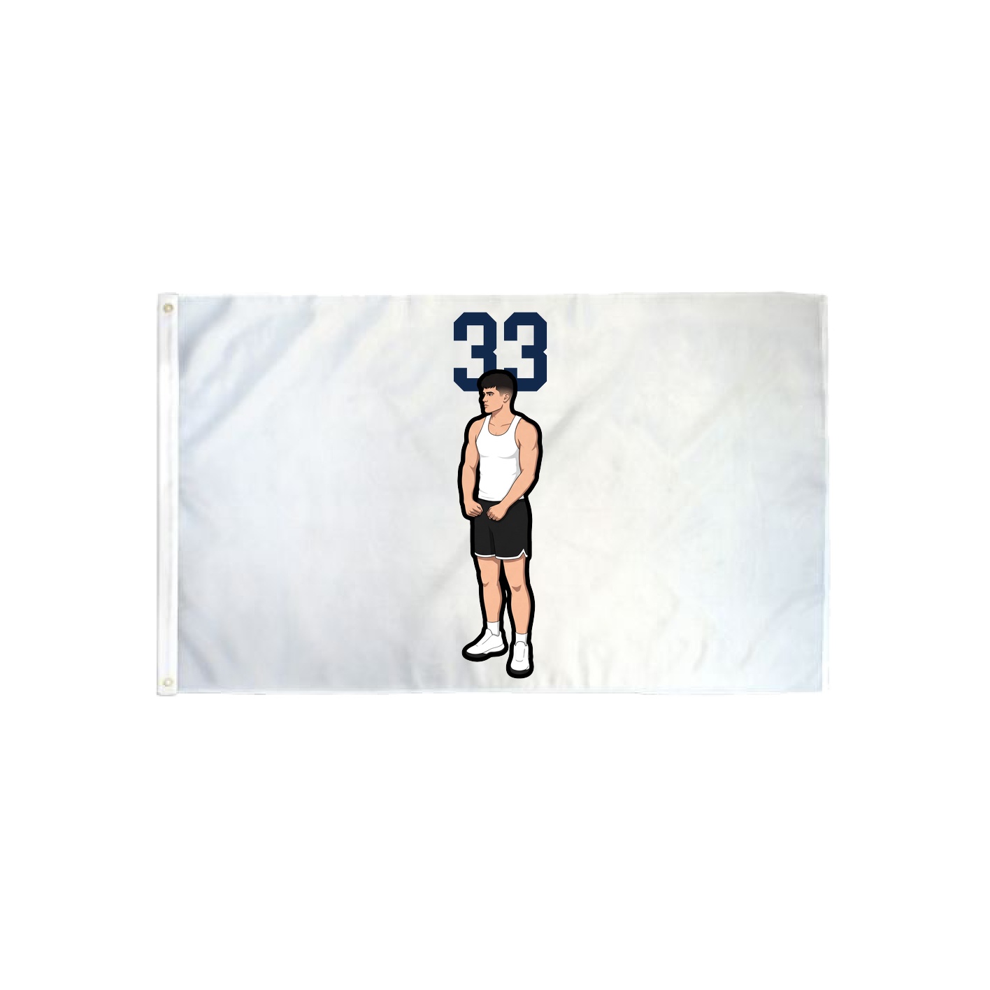 3x5 Flag — Number Top in Classic