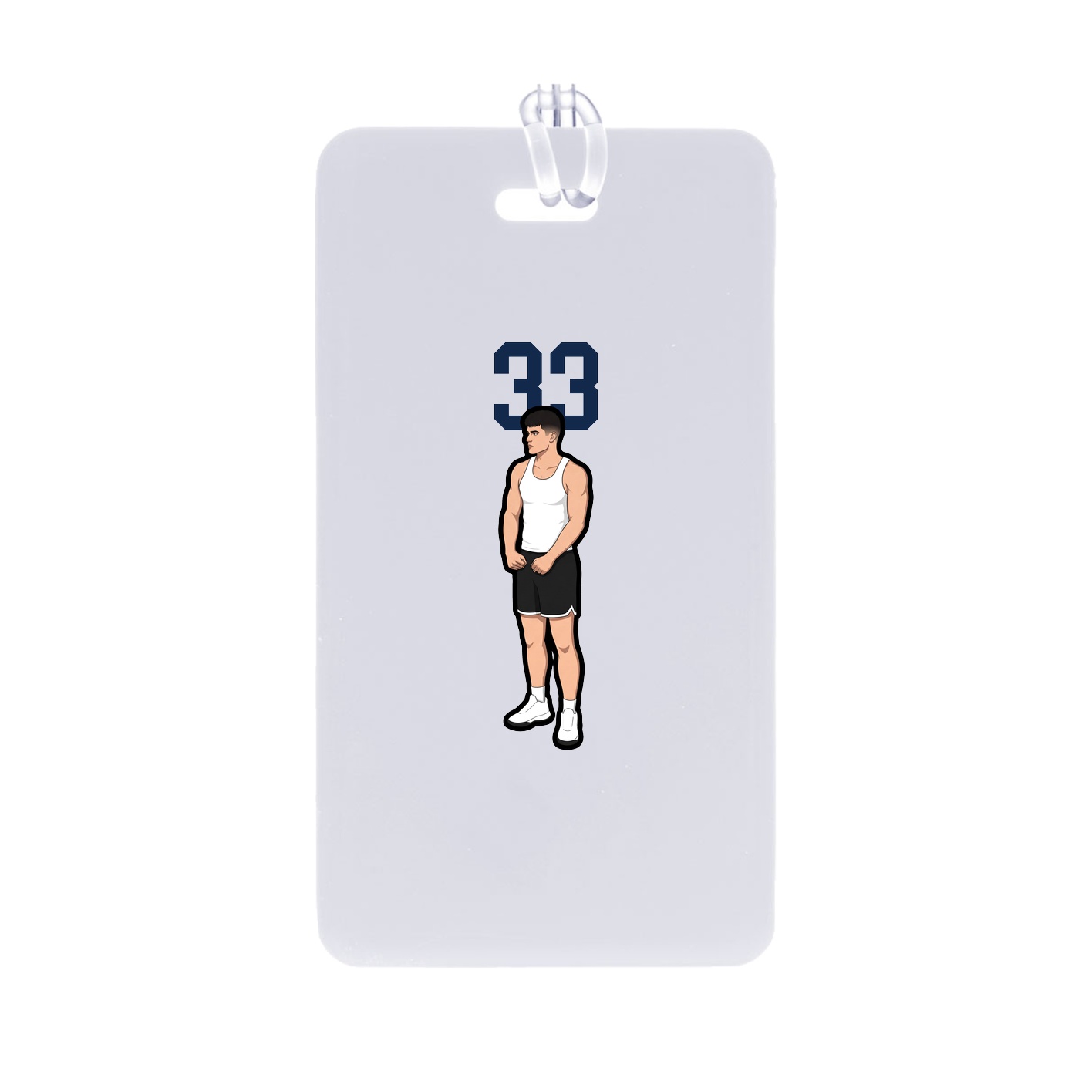 Bag Tag — Number Top in Classic