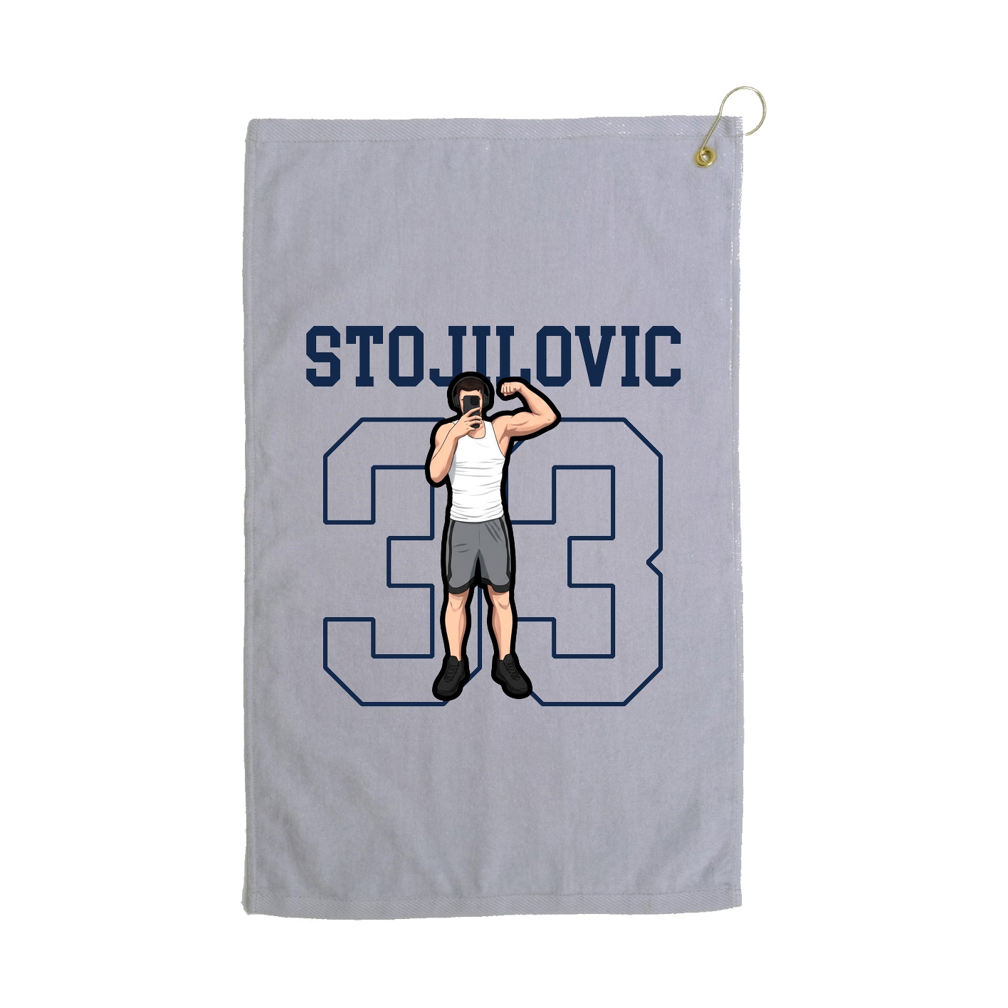 Golf Towel — Shirsey in Grey