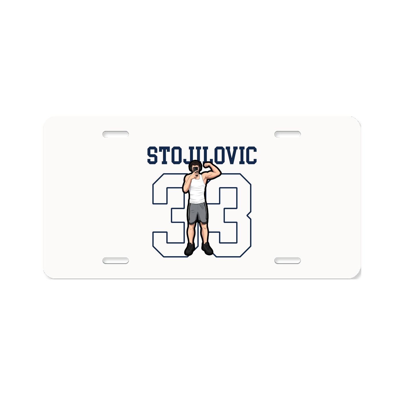 License Plate — Shirsey in Classic