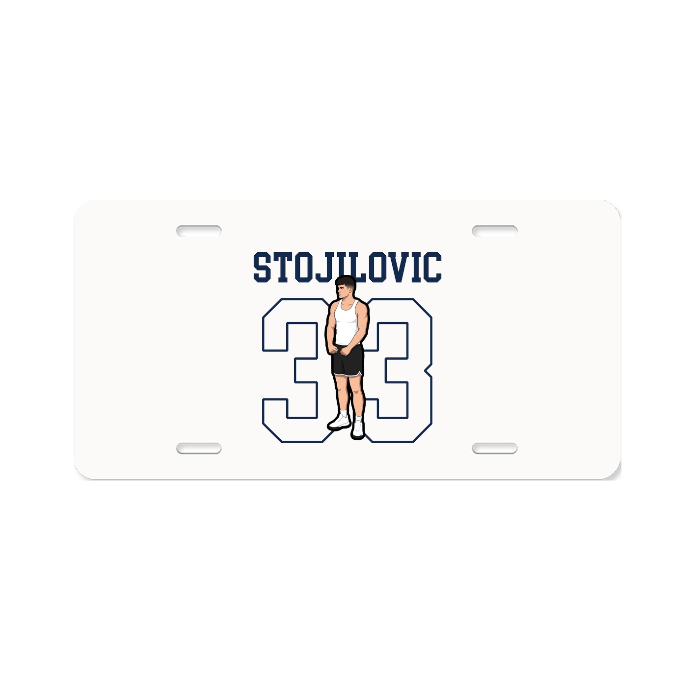 License Plate — Shirsey in Classic