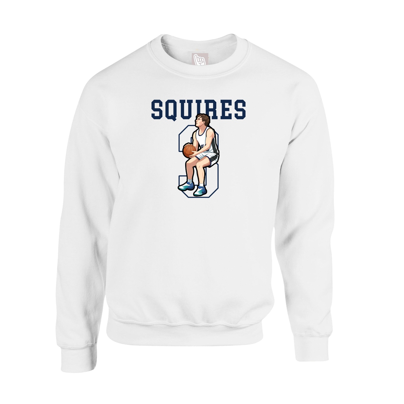 Fleece Crew — Shirsey in White