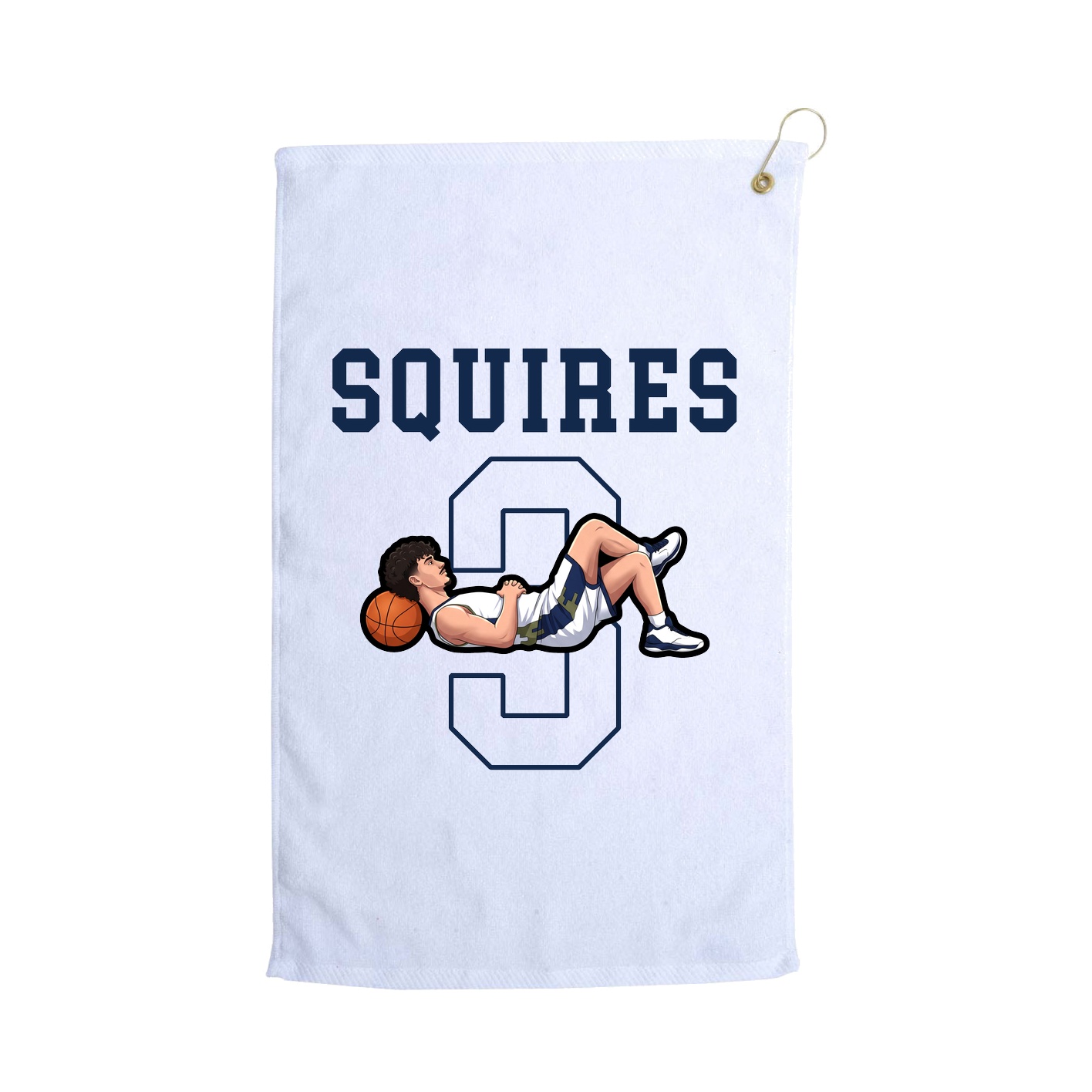 Golf Towel — Shirsey in White