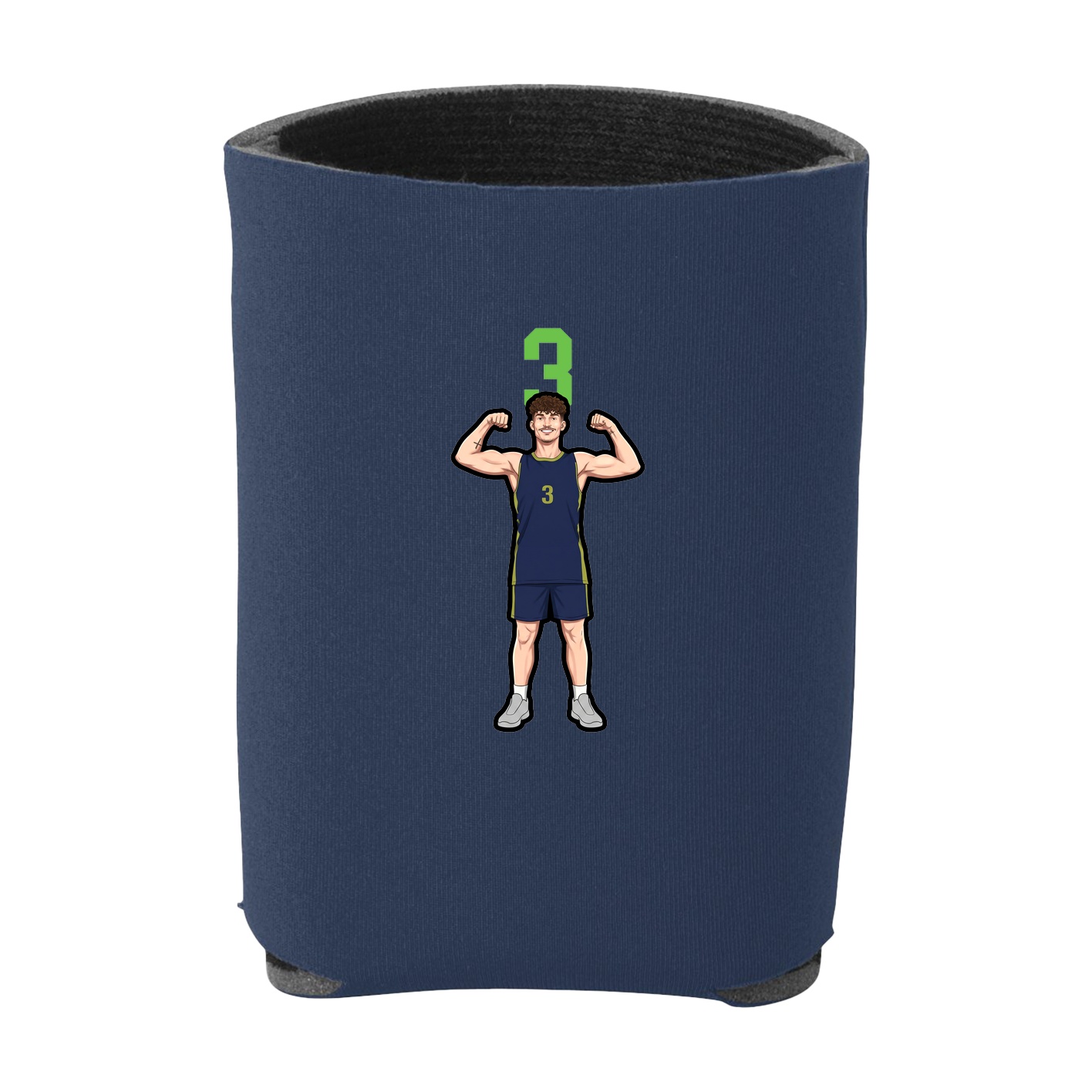 Can Holder — Number Top in Navy