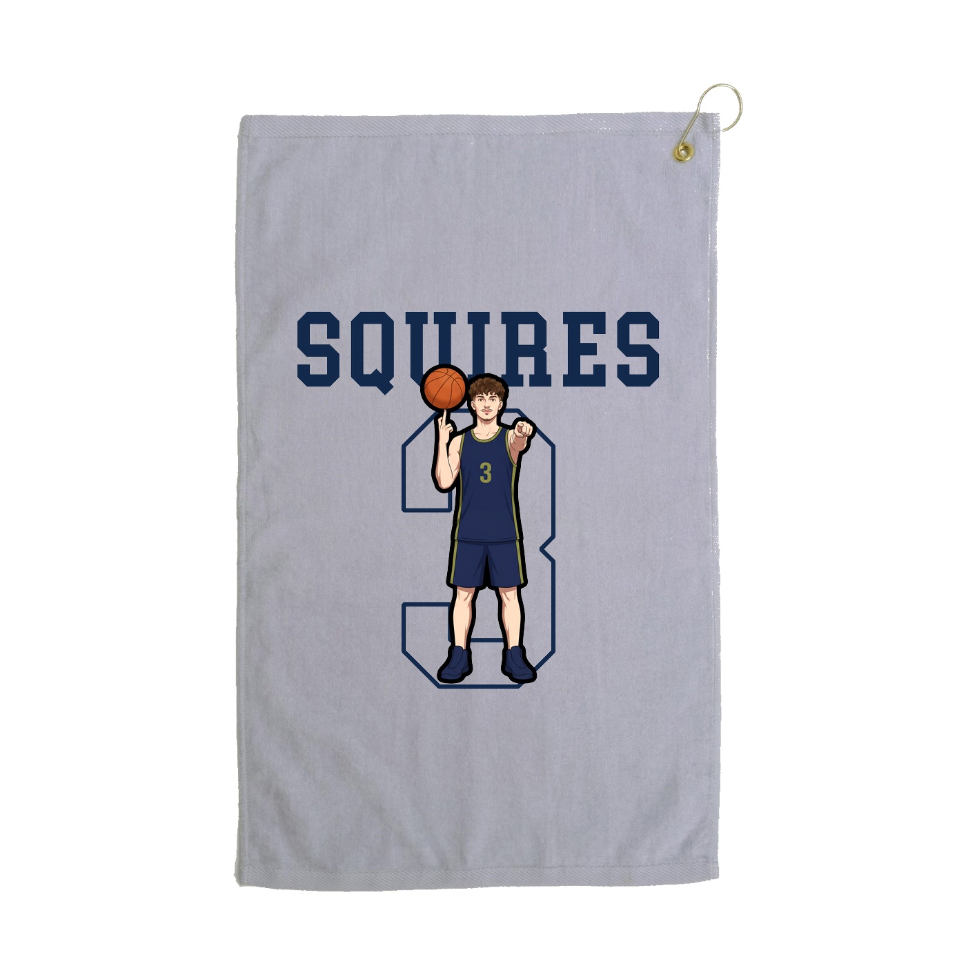 Golf Towel — Shirsey in Grey
