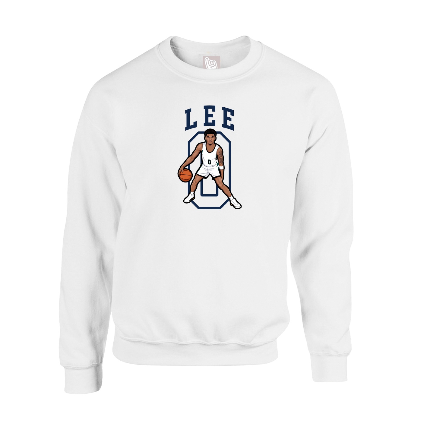 Fleece Crew — Shirsey in White