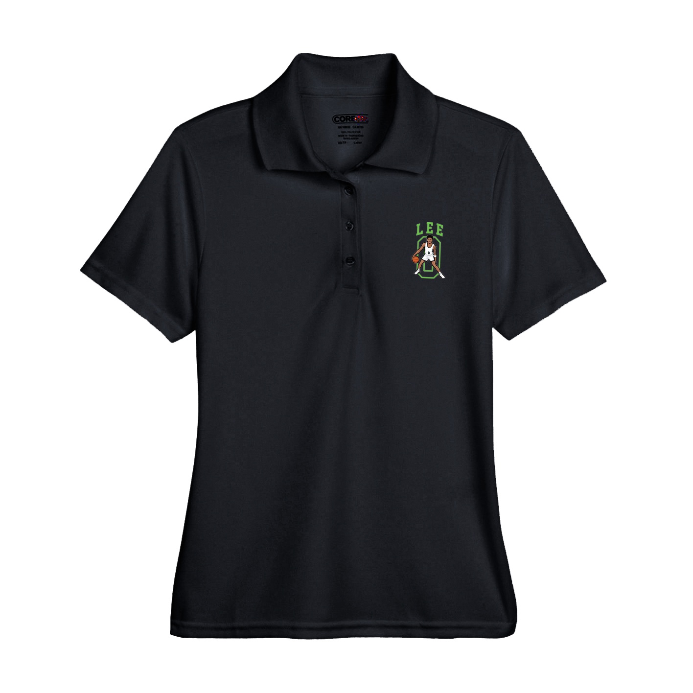 Womens Performance Polo — Shirsey in Black