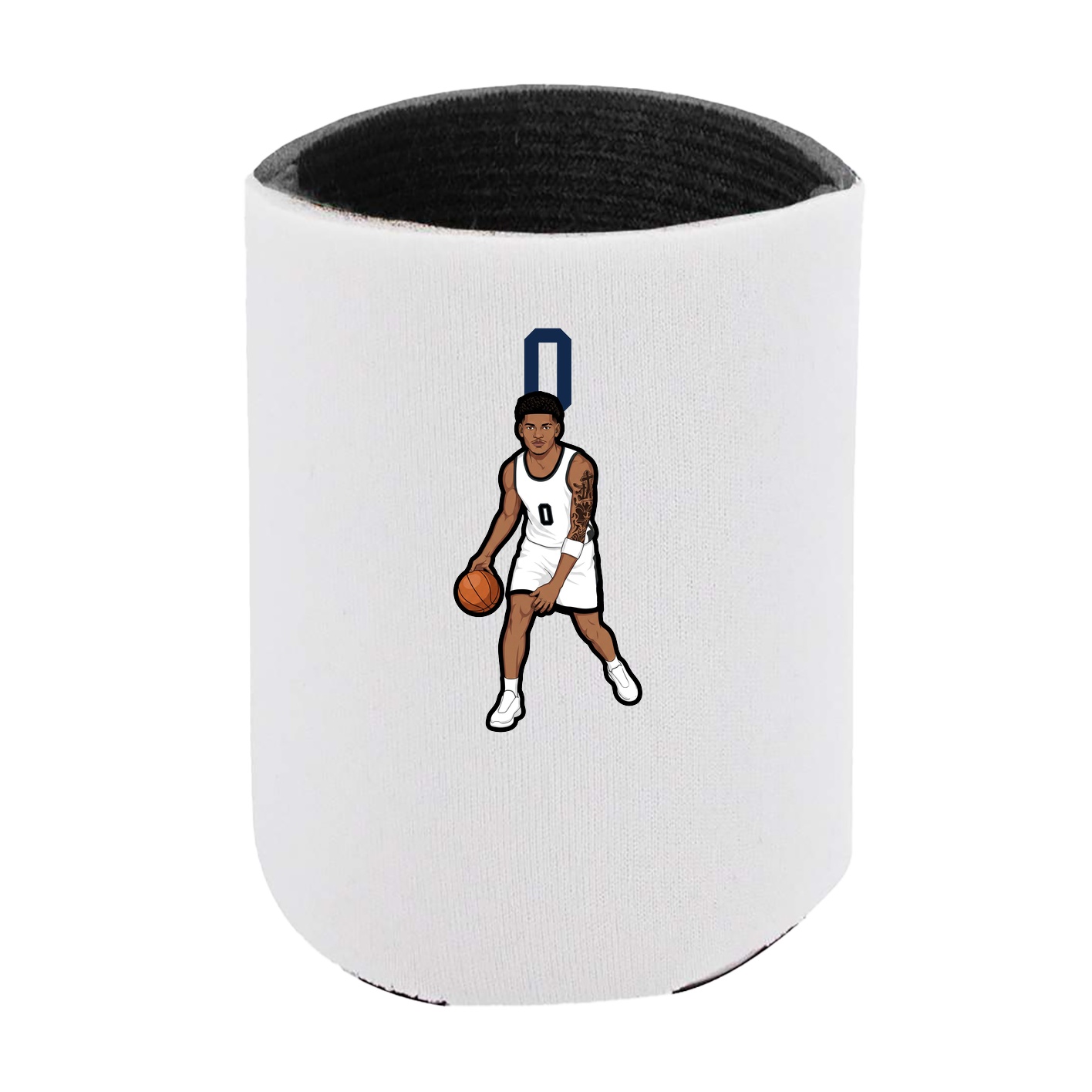 Can Holder — Number Top in White