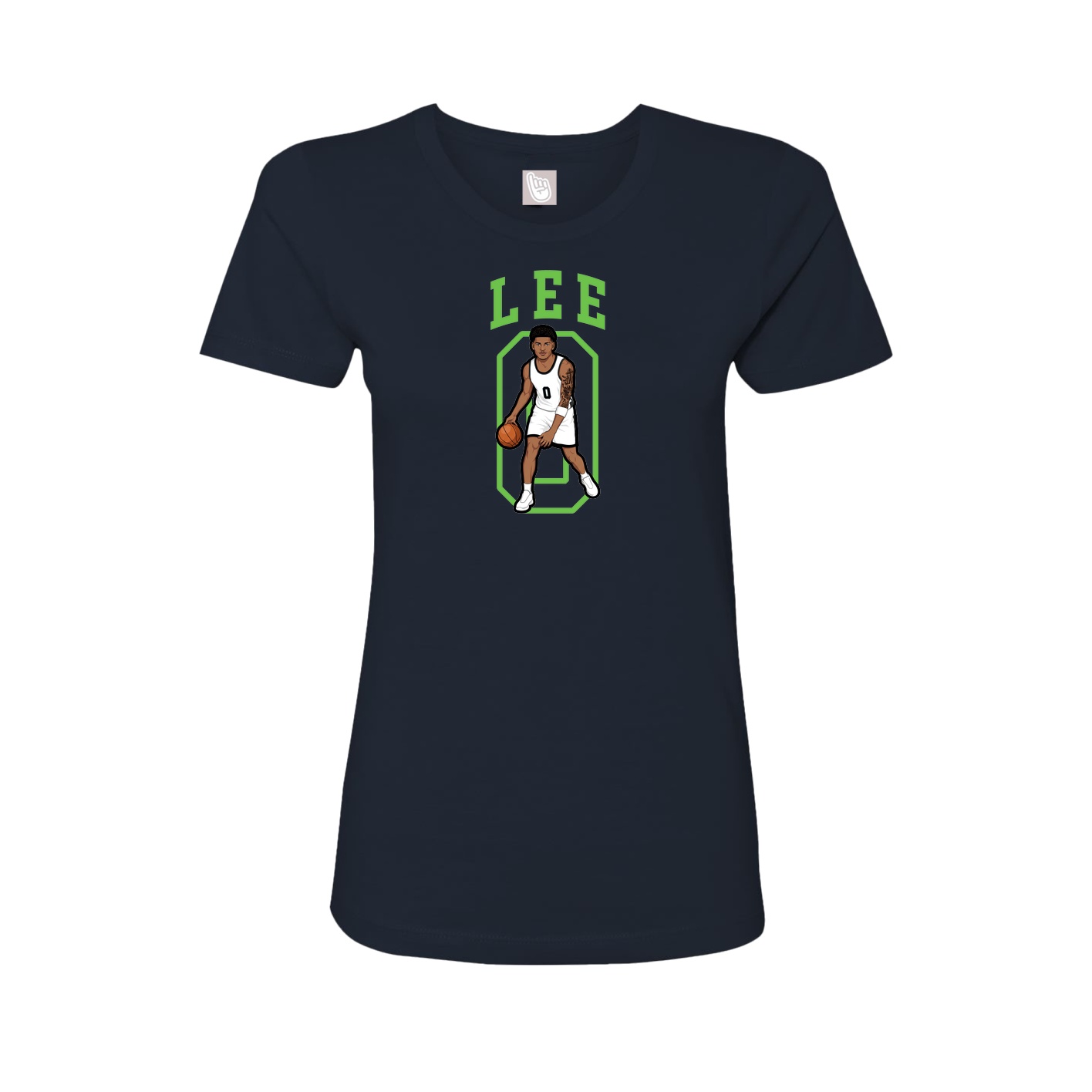 Fitted Women's Tee — Shirsey in Navy