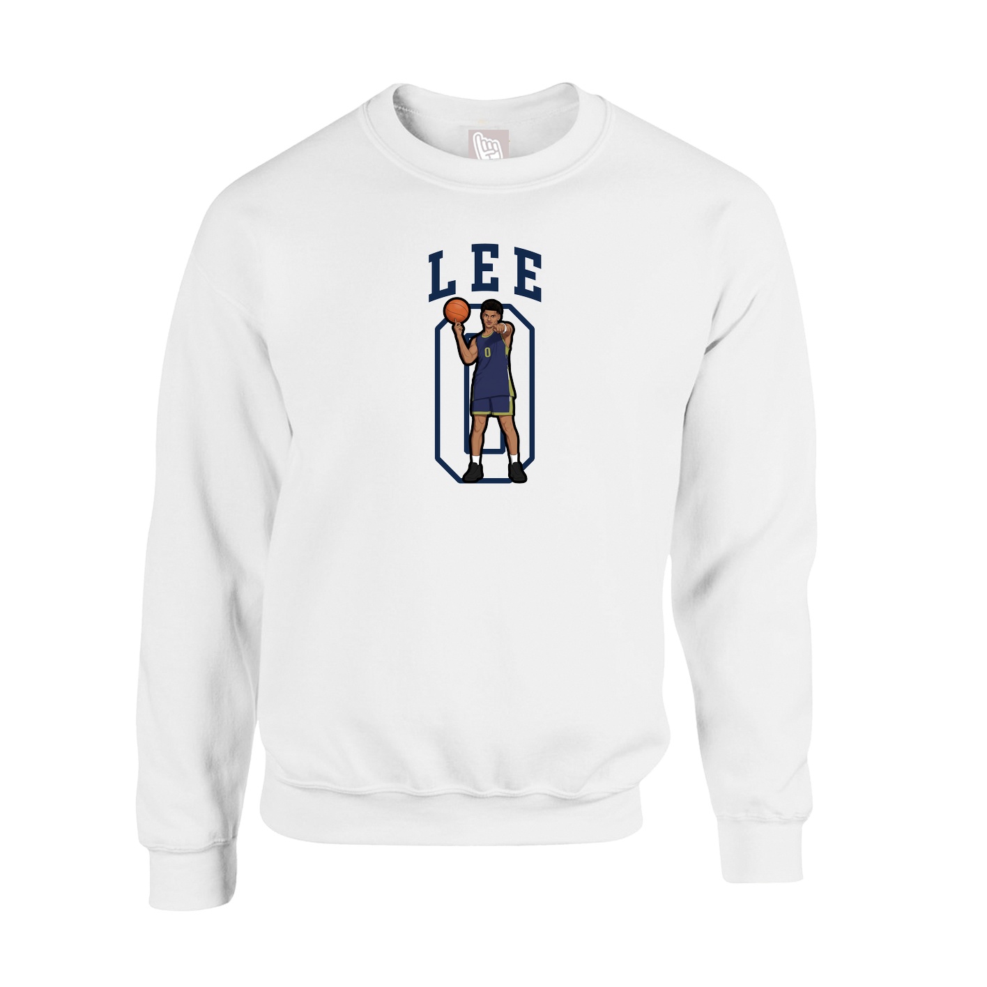Fleece Crew — Shirsey in White