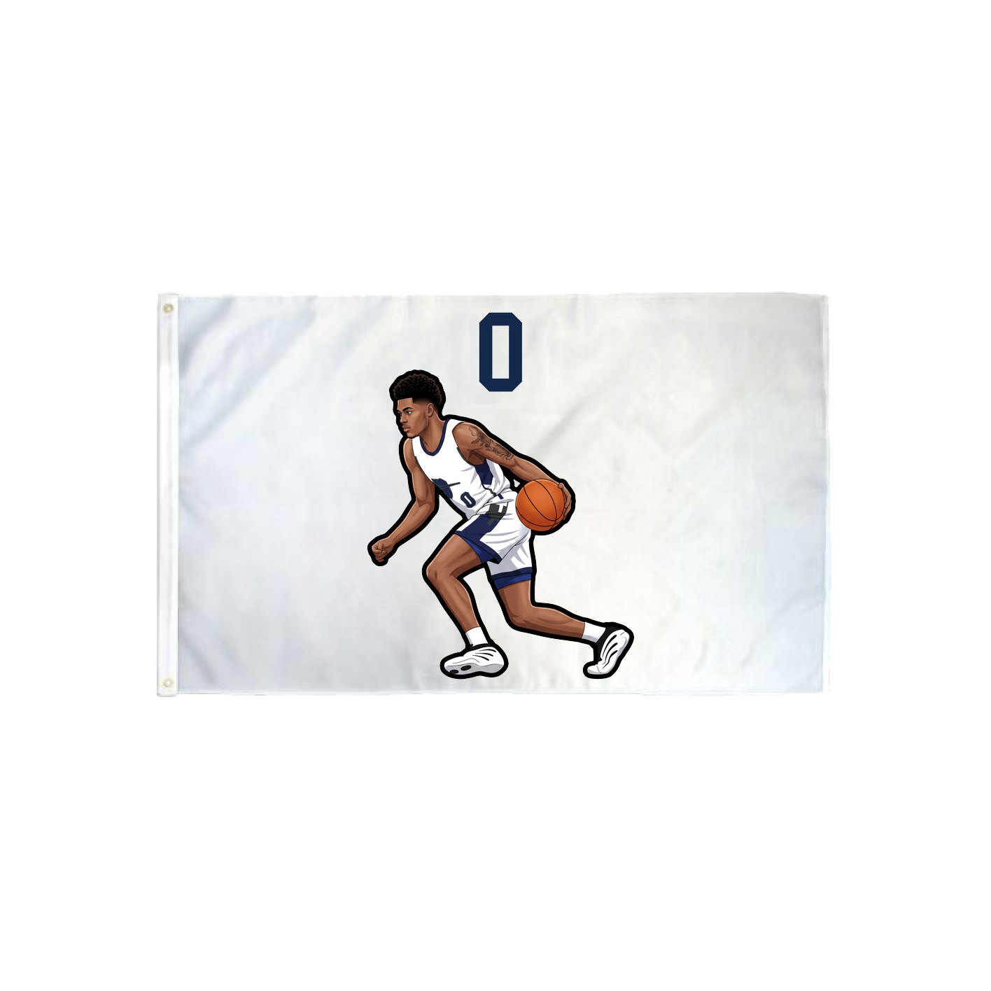 3x5 Flag — Number Top in Classic