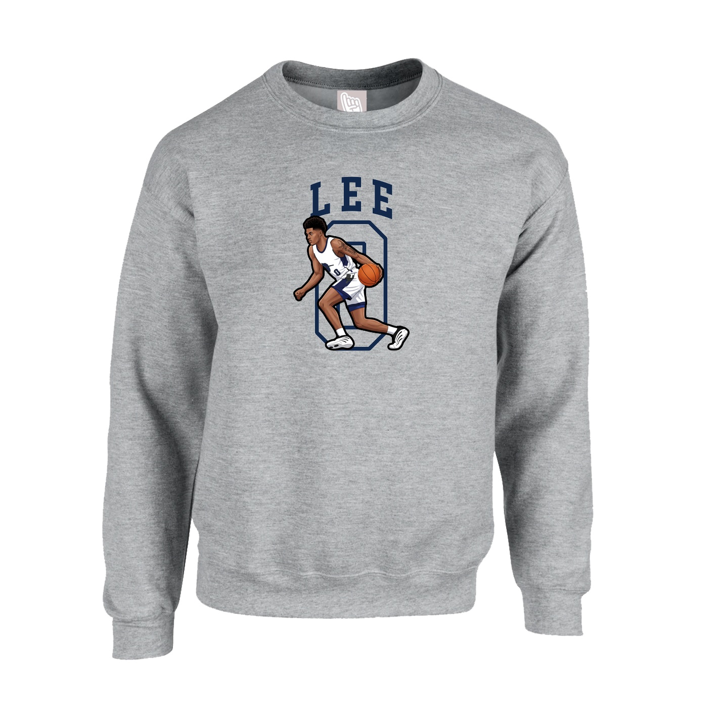 Fleece Crew — Shirsey in Grey