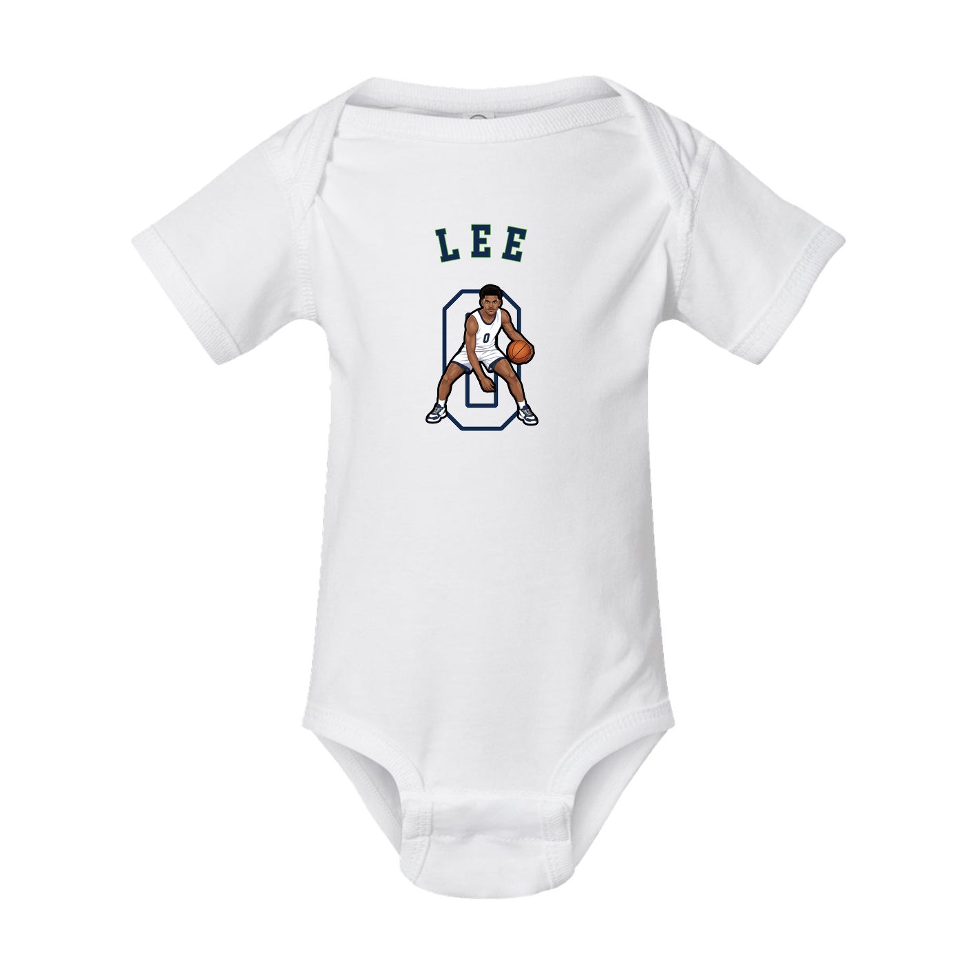 Baby Onesie — Shirsey Arch in White