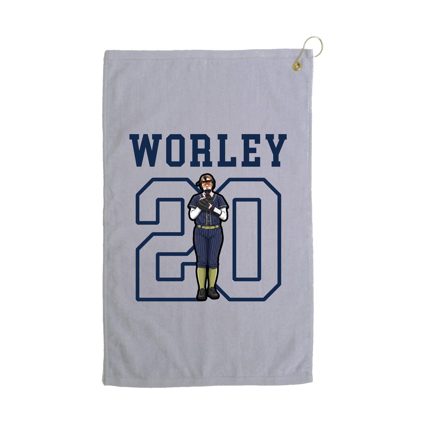 Golf Towel — Shirsey in Grey