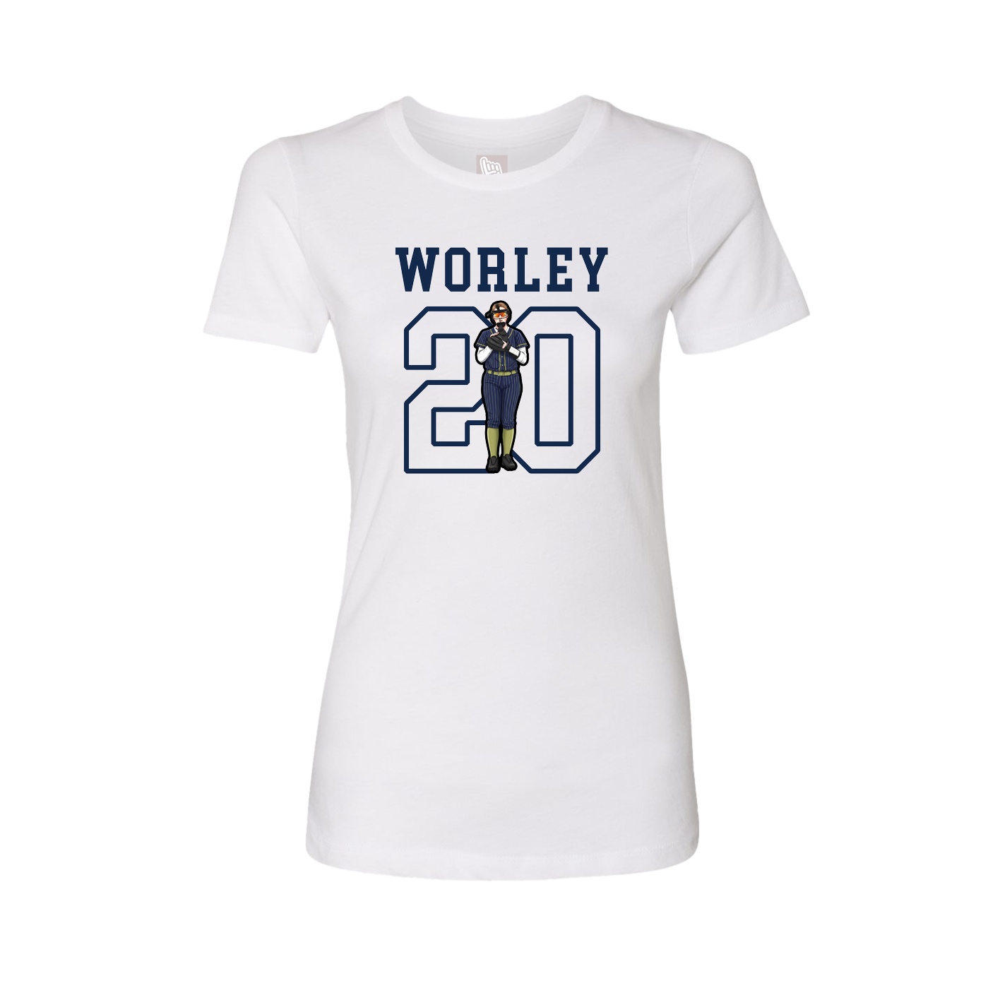 Fitted Women's Tee — Shirsey in White
