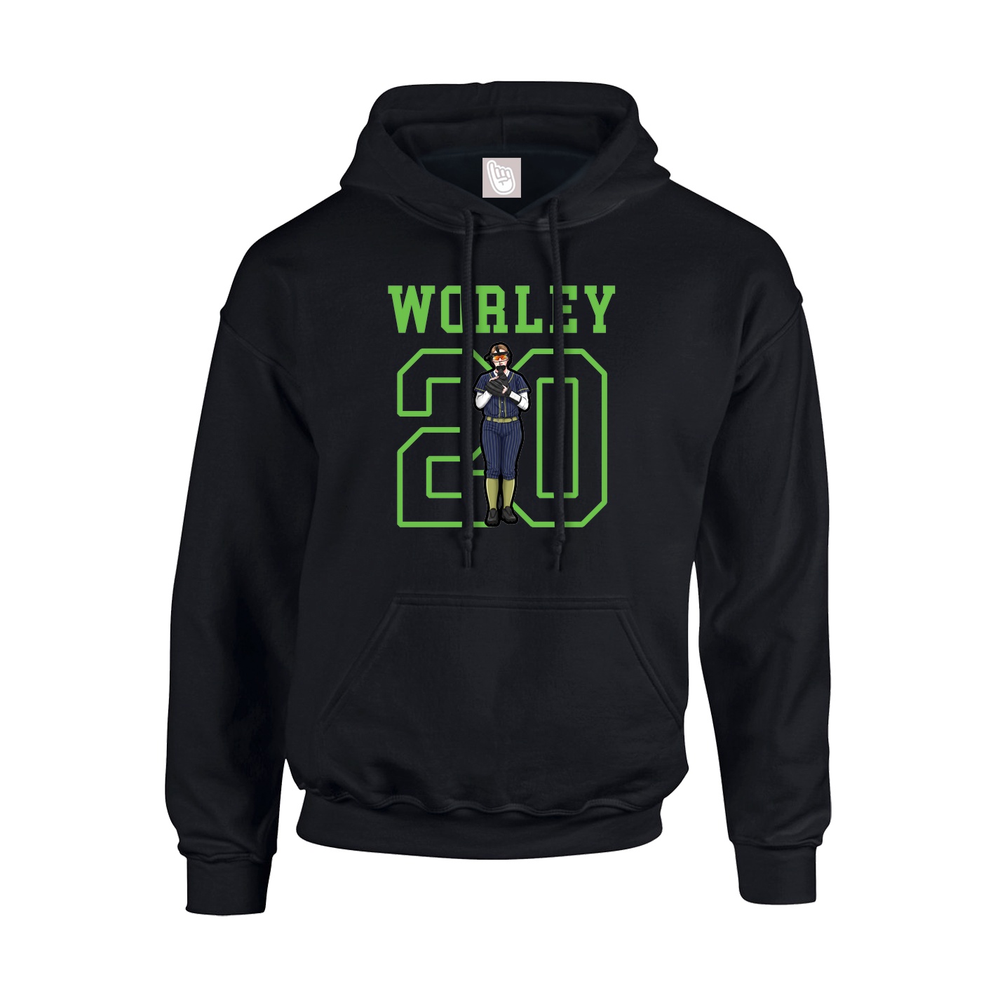 Youth Hoodie — Shirsey in Black