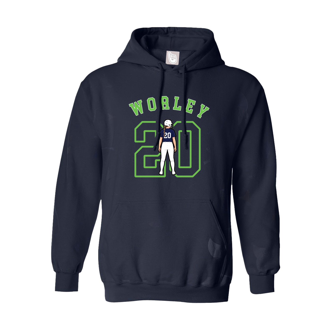 Hoodie — Shirsey Arch in Navy
