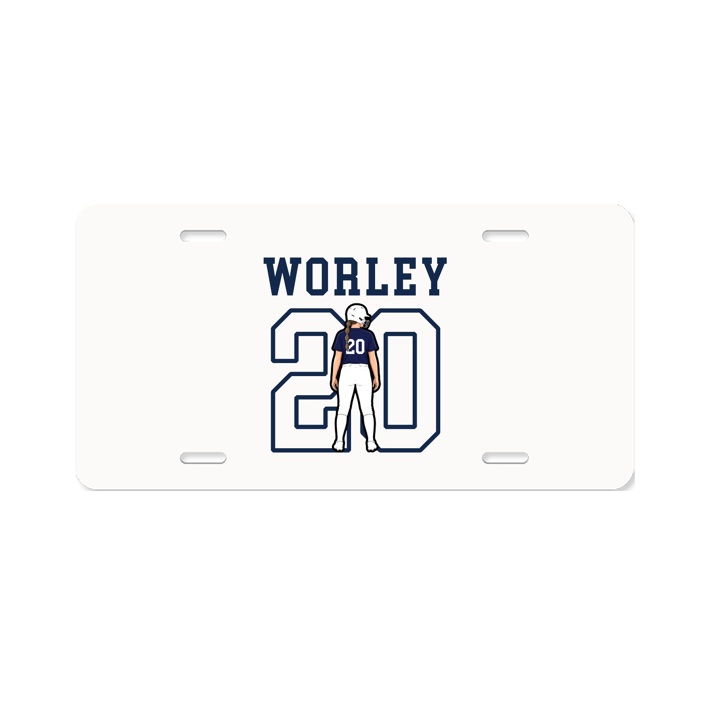 License Plate — Shirsey in Classic
