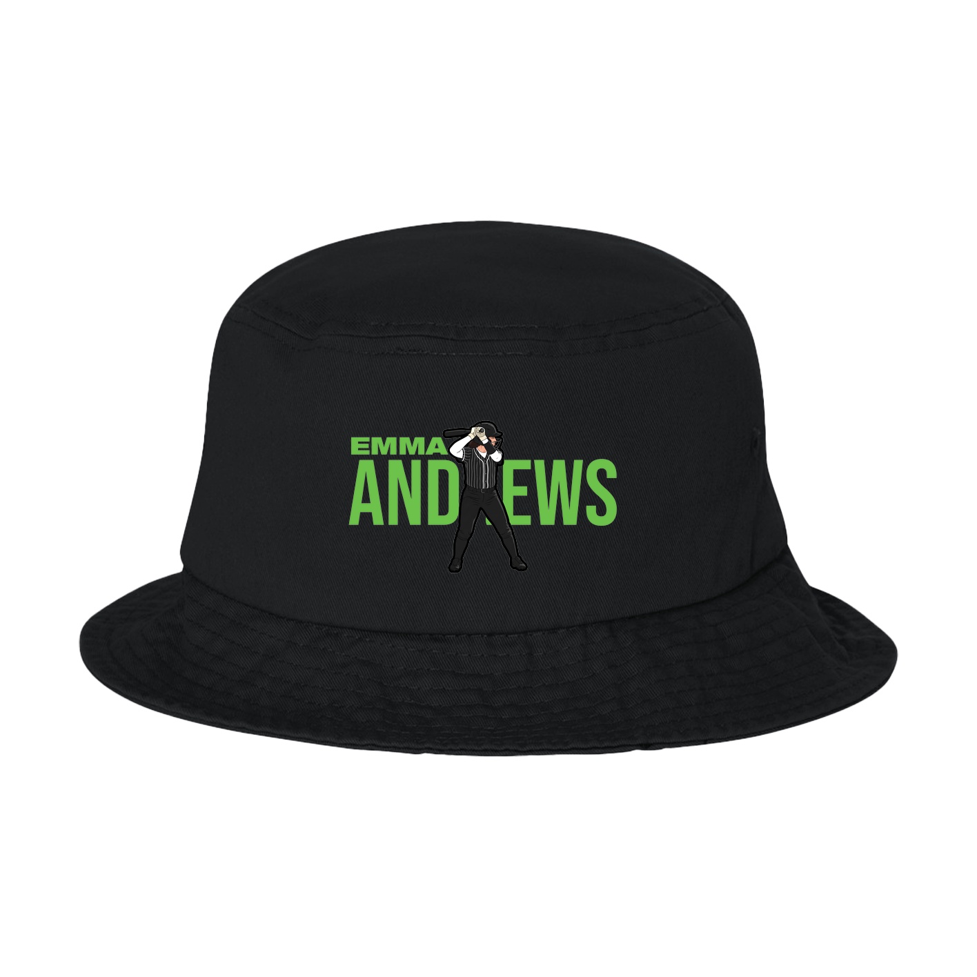 Bucket Cap — Player Name in Black