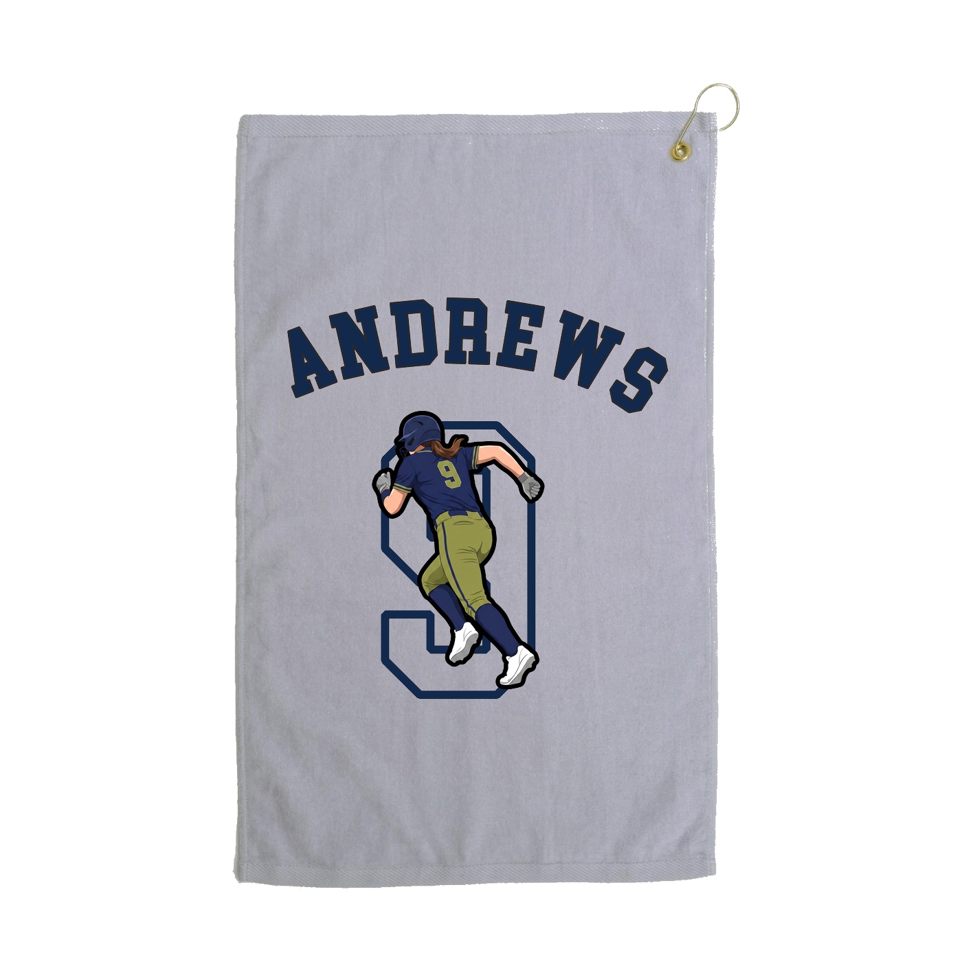 Golf Towel — Shirsey Arch in Grey