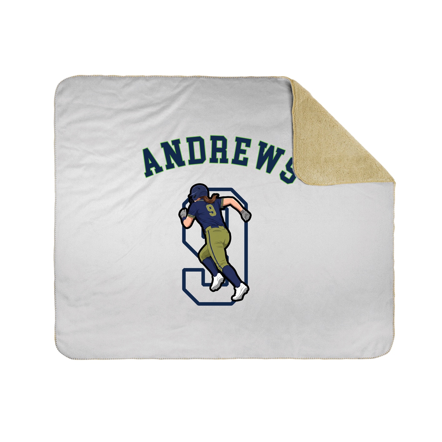 Throw Blanket — Shirsey Arch in White
