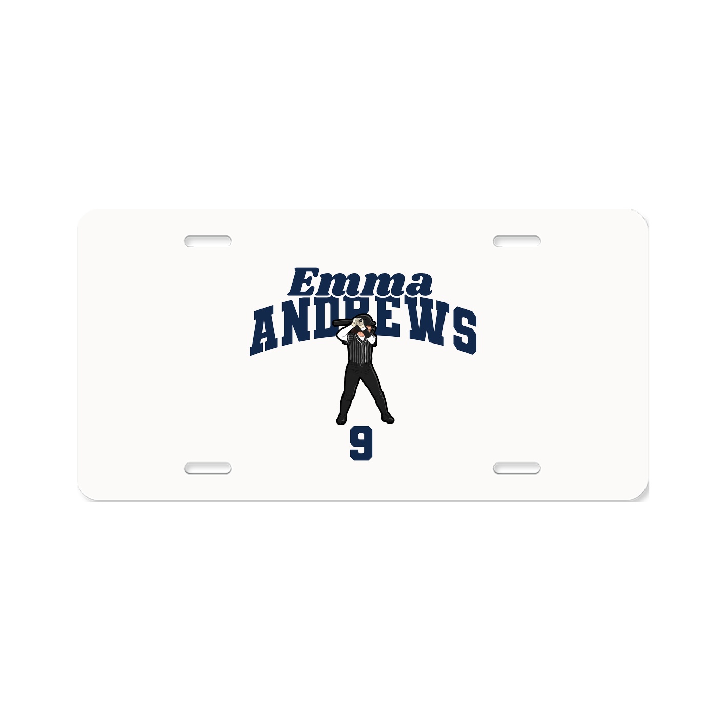 License Plate — Signature Arch in Classic