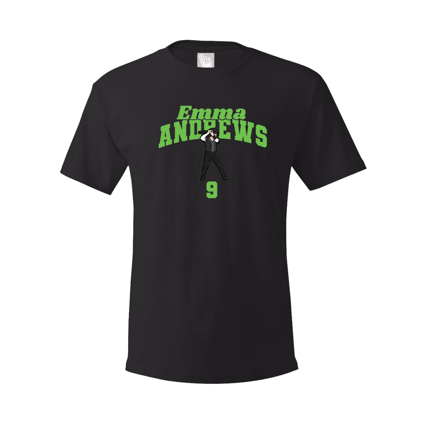 Tee — Signature Arch in Black
