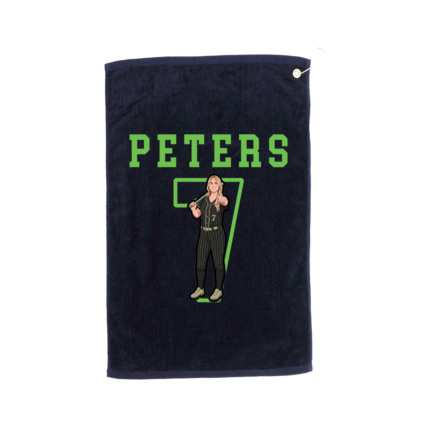 Golf Towel — Shirsey in Navy