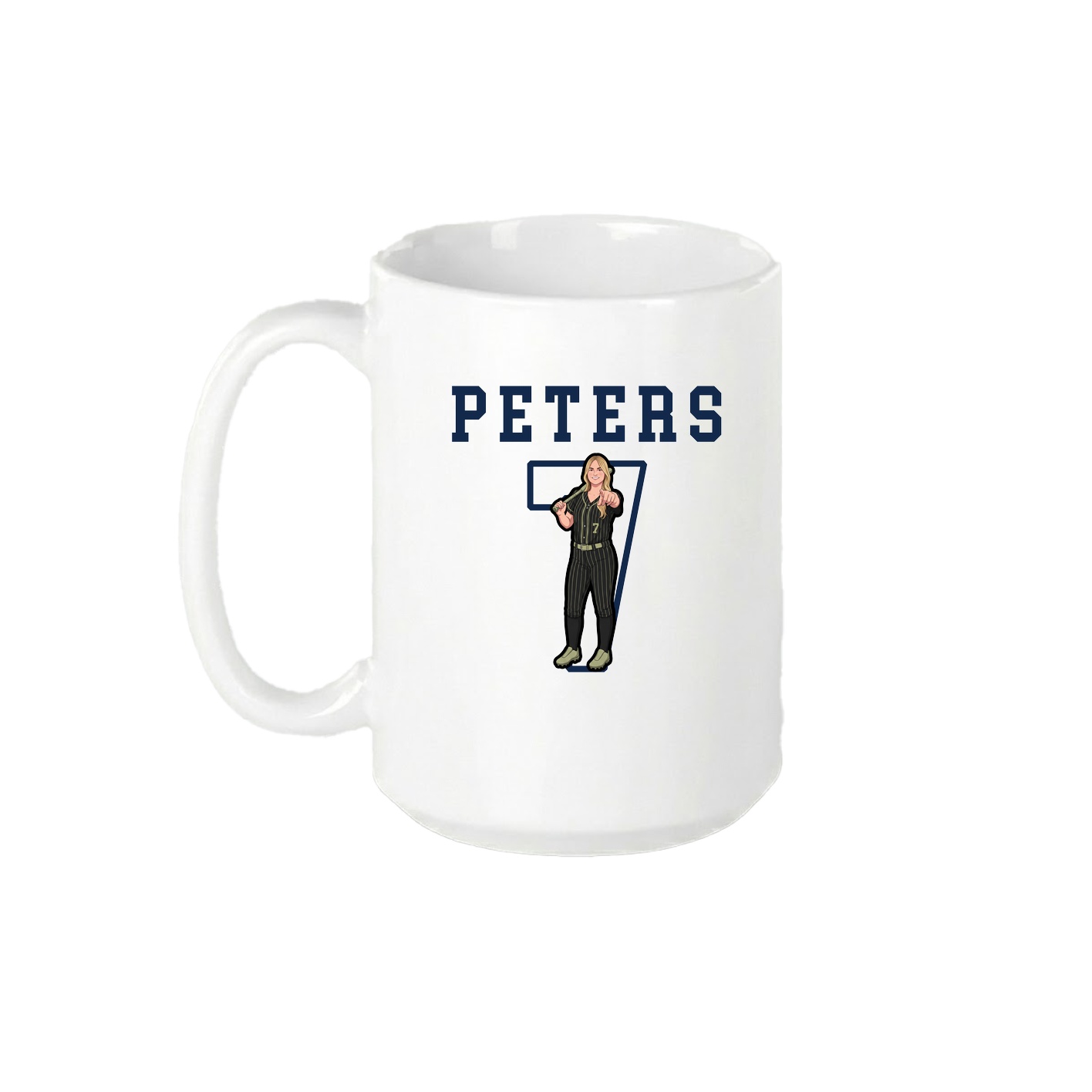 15oz Coffee Mug — Shirsey in White