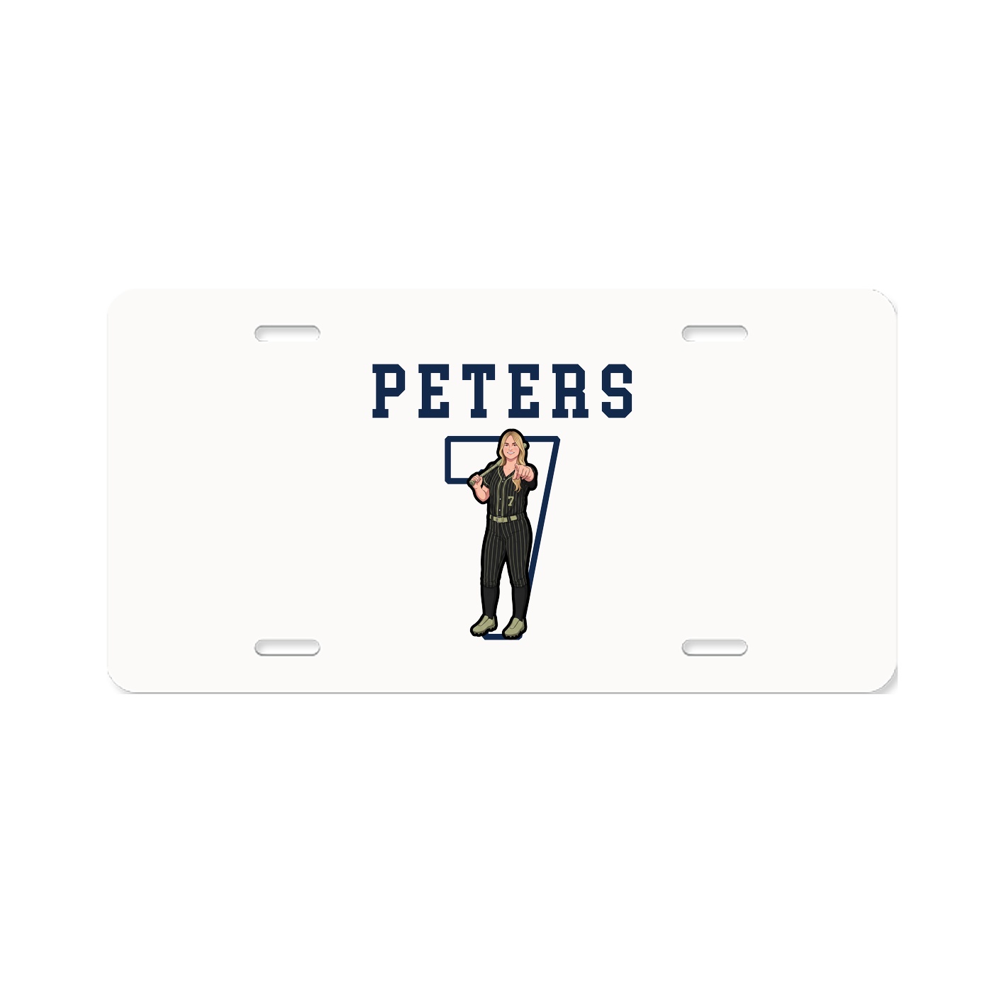 License Plate — Shirsey in Classic