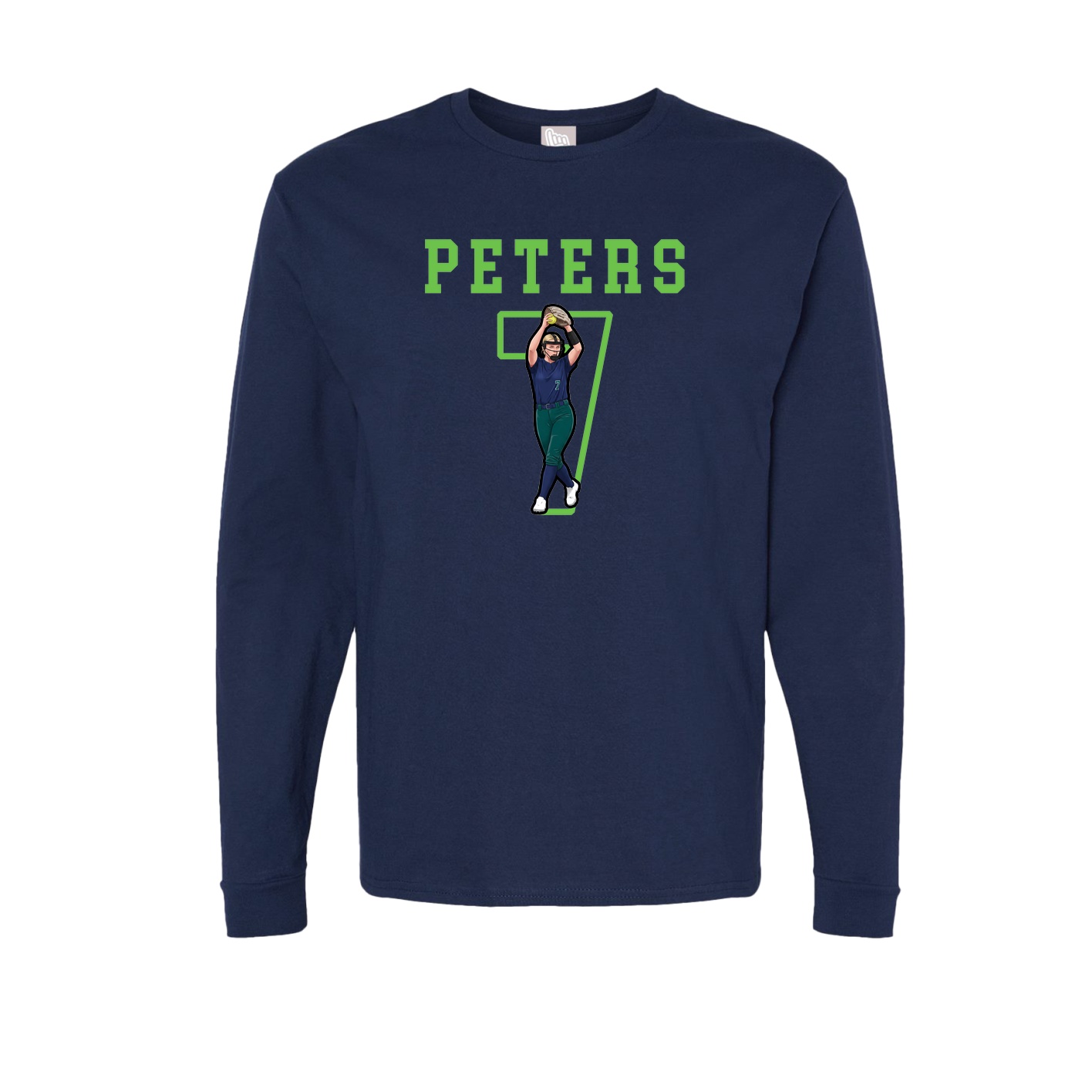 Long Sleeve Tee — Shirsey in Navy