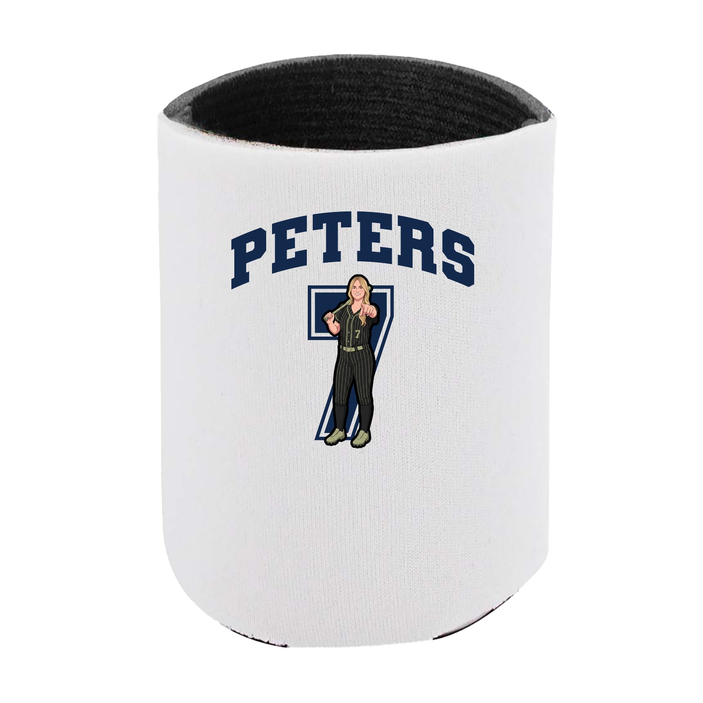 Can Holder — Number in White