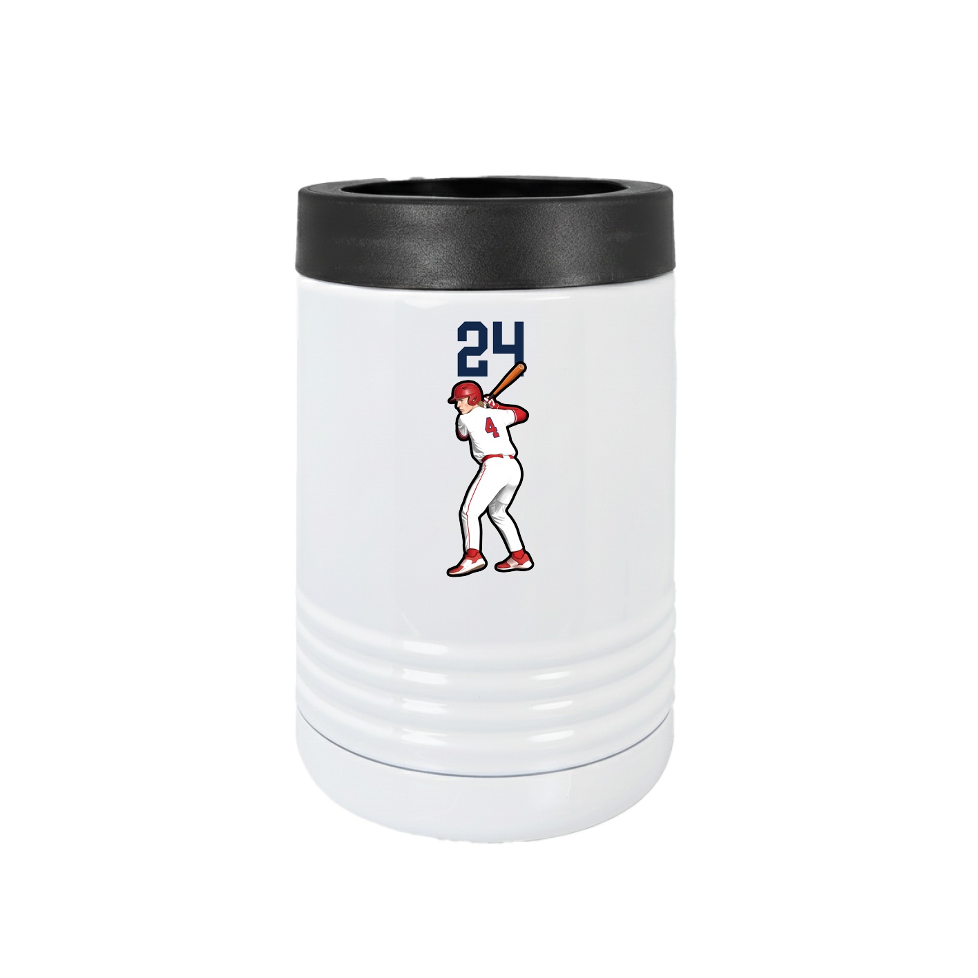 Beverage Holder — Number Top in White