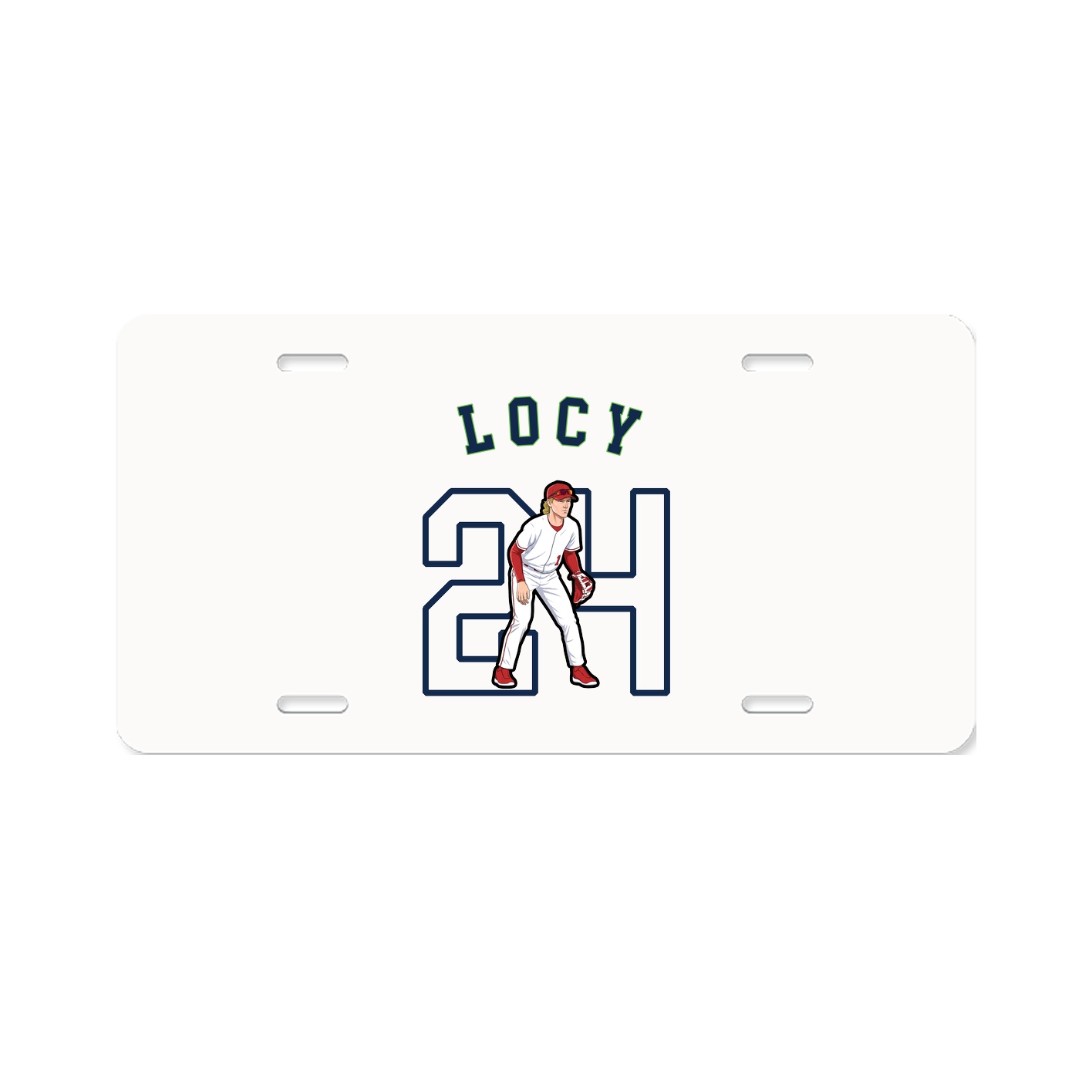 License Plate — Shirsey Arch in Classic