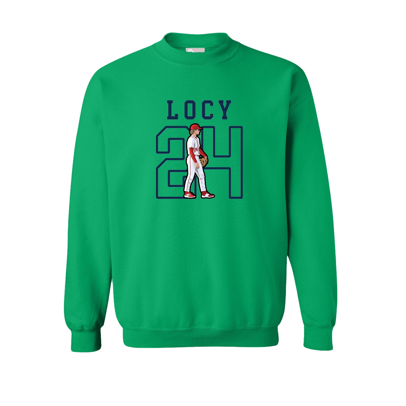 Fleece Crew — Shirsey in Green