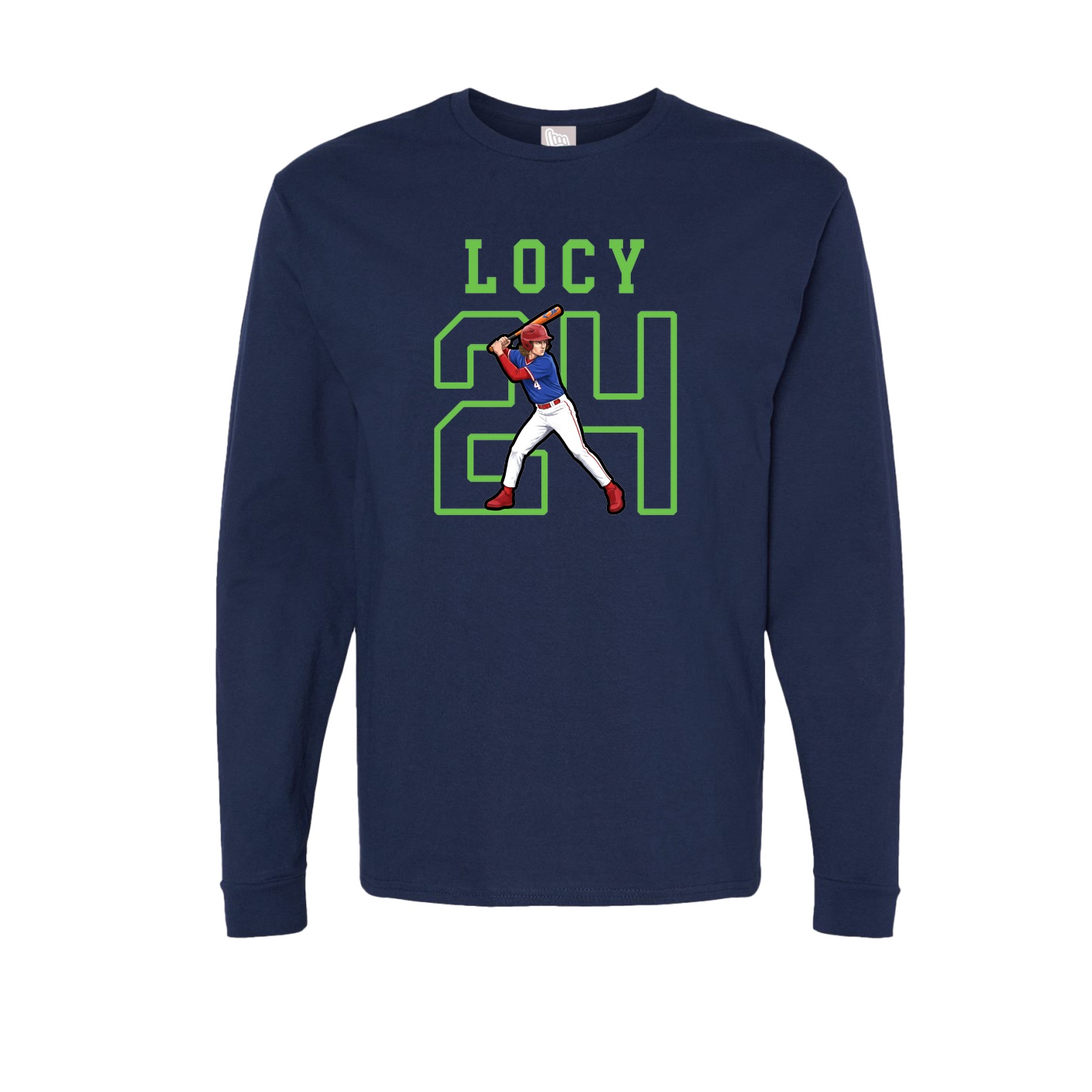 Long Sleeve Tee — Shirsey in Navy